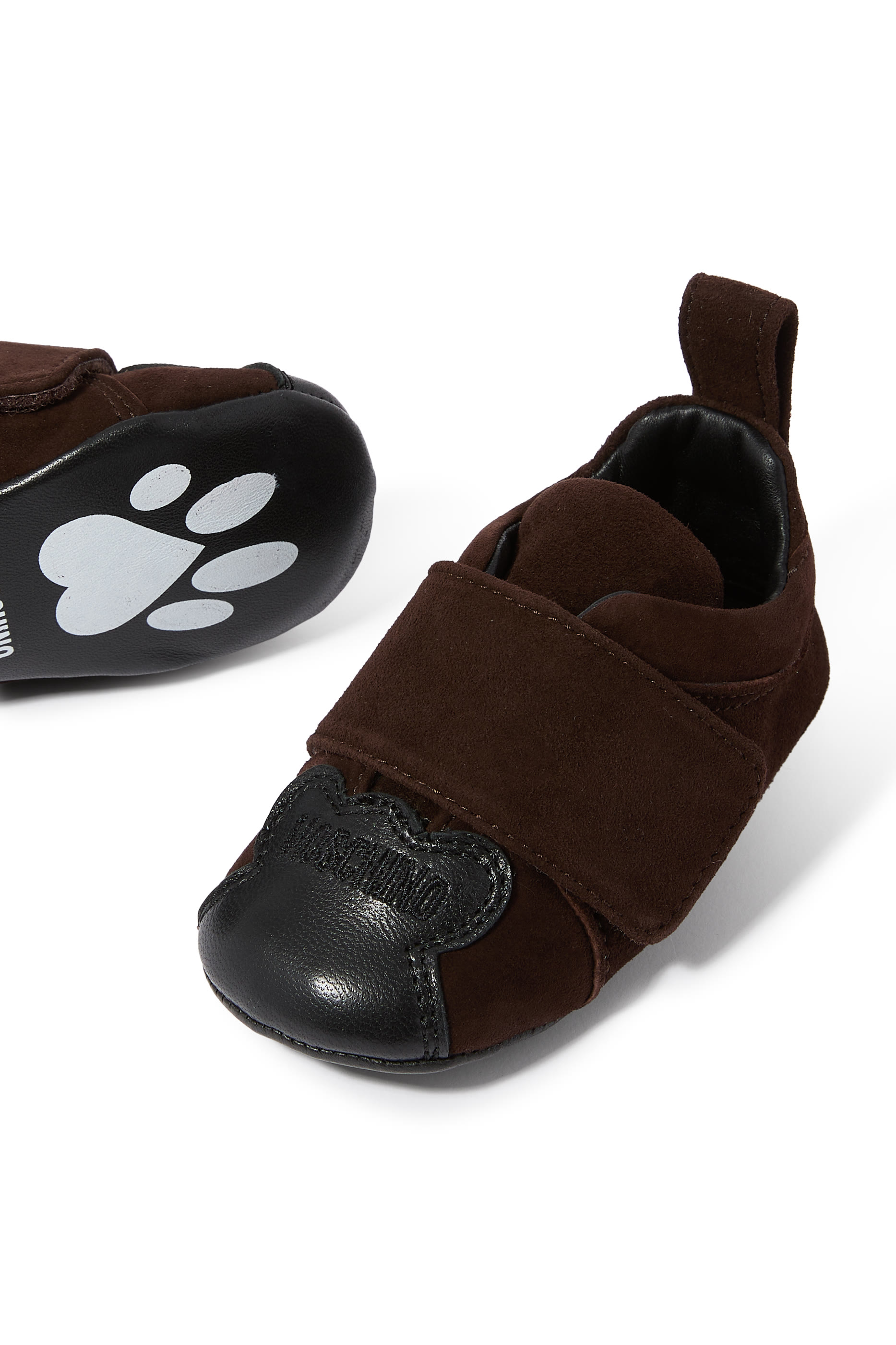 سنيكرز بكاحل منخفض ونقشة الدب تيدي شمواه للأطفال