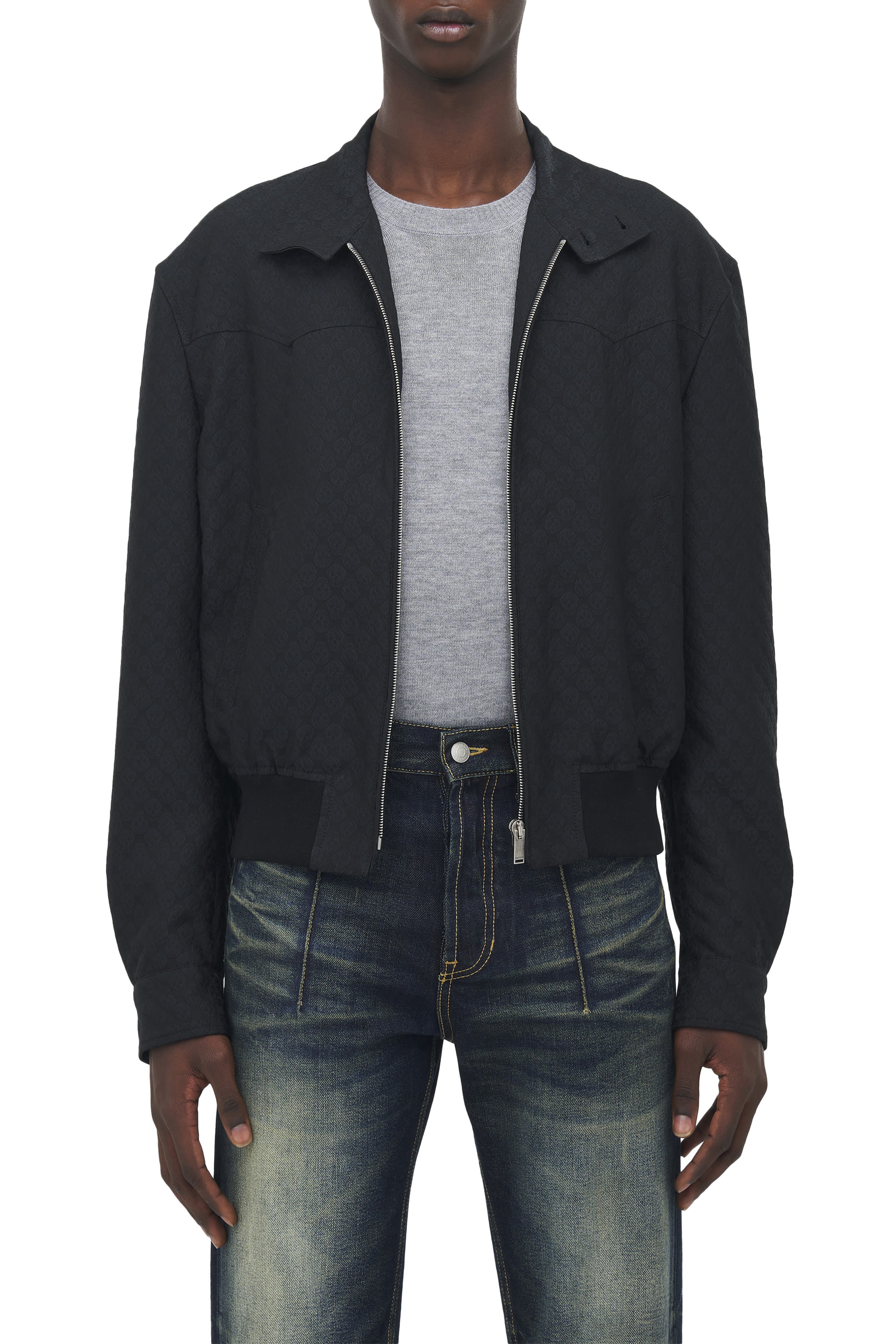 جاكيت هارينغتون قصير