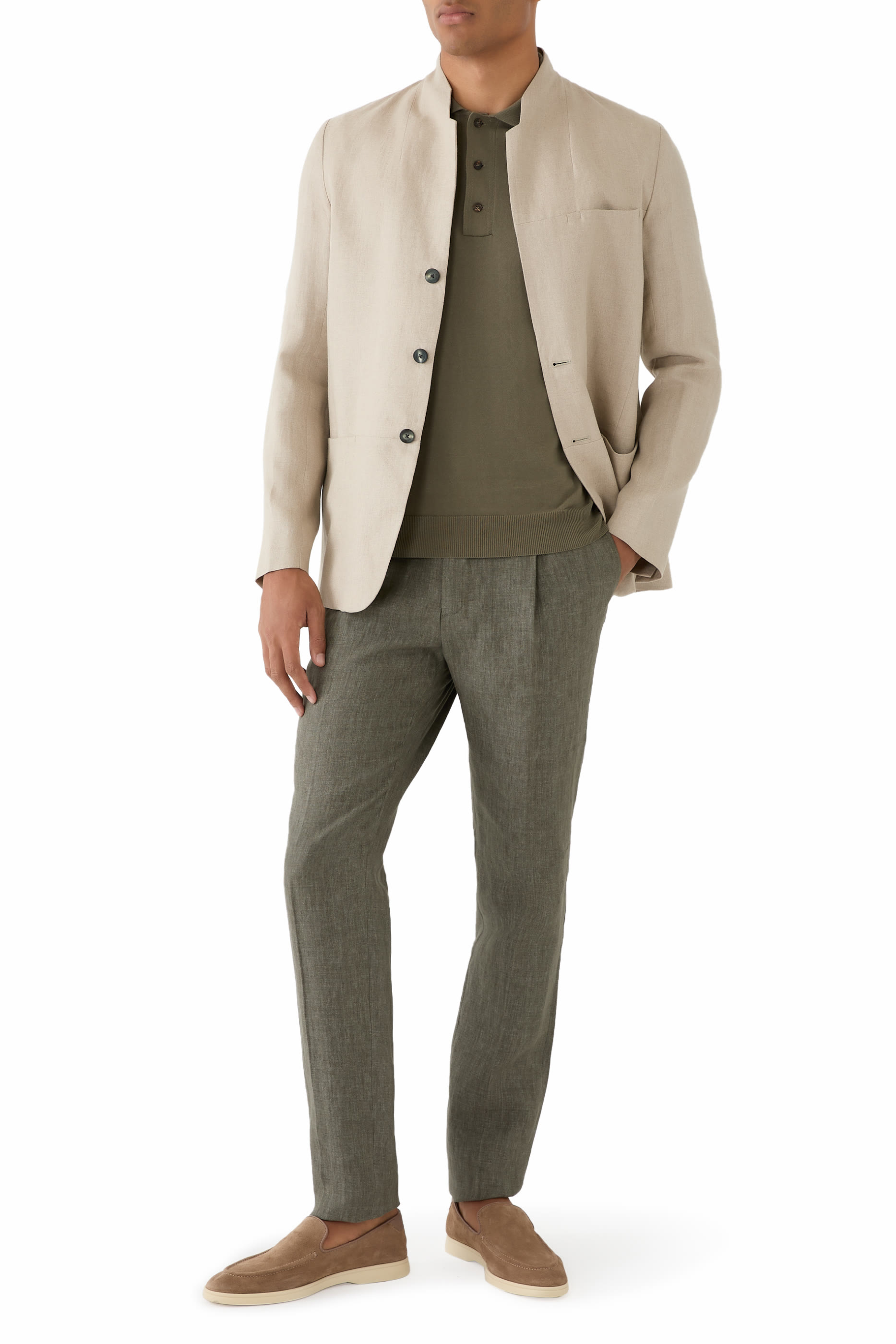 بنطال سير ساكر اينوتكس بقصة ضيقة من الأسفل صوف