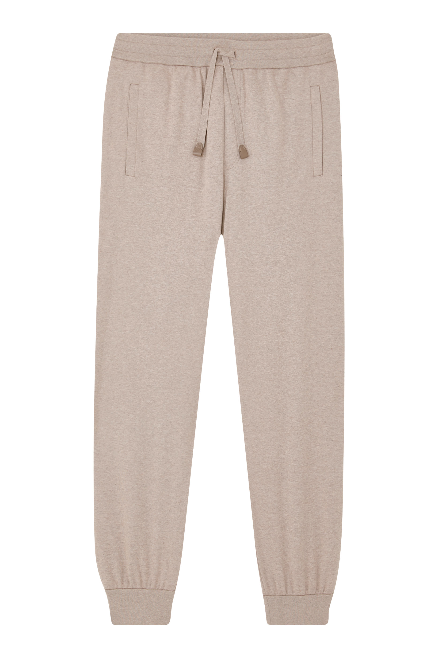 Stretch Cotton Piqu&eacute; Sweatpants