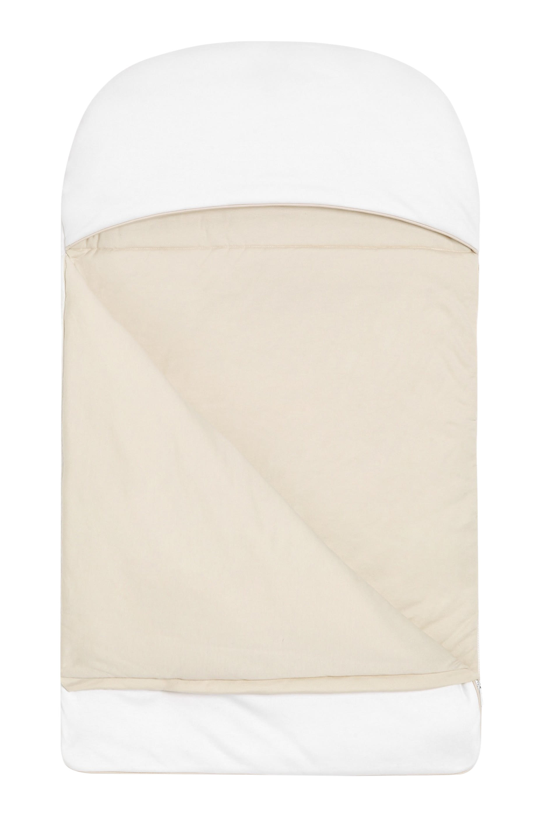 كيس نوم مطرز قماش متشابك وكتان للأطفال