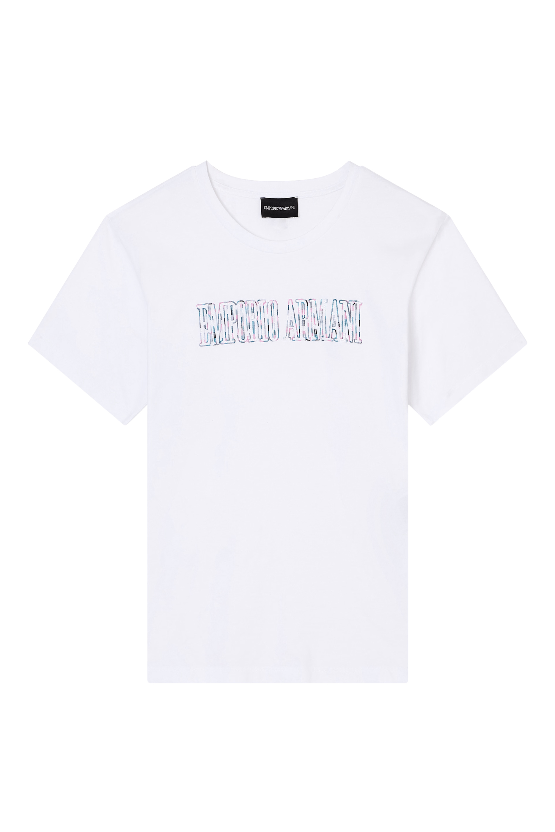 تيشيرت بشعار الماركة جيرسيه أي أس في عضوي