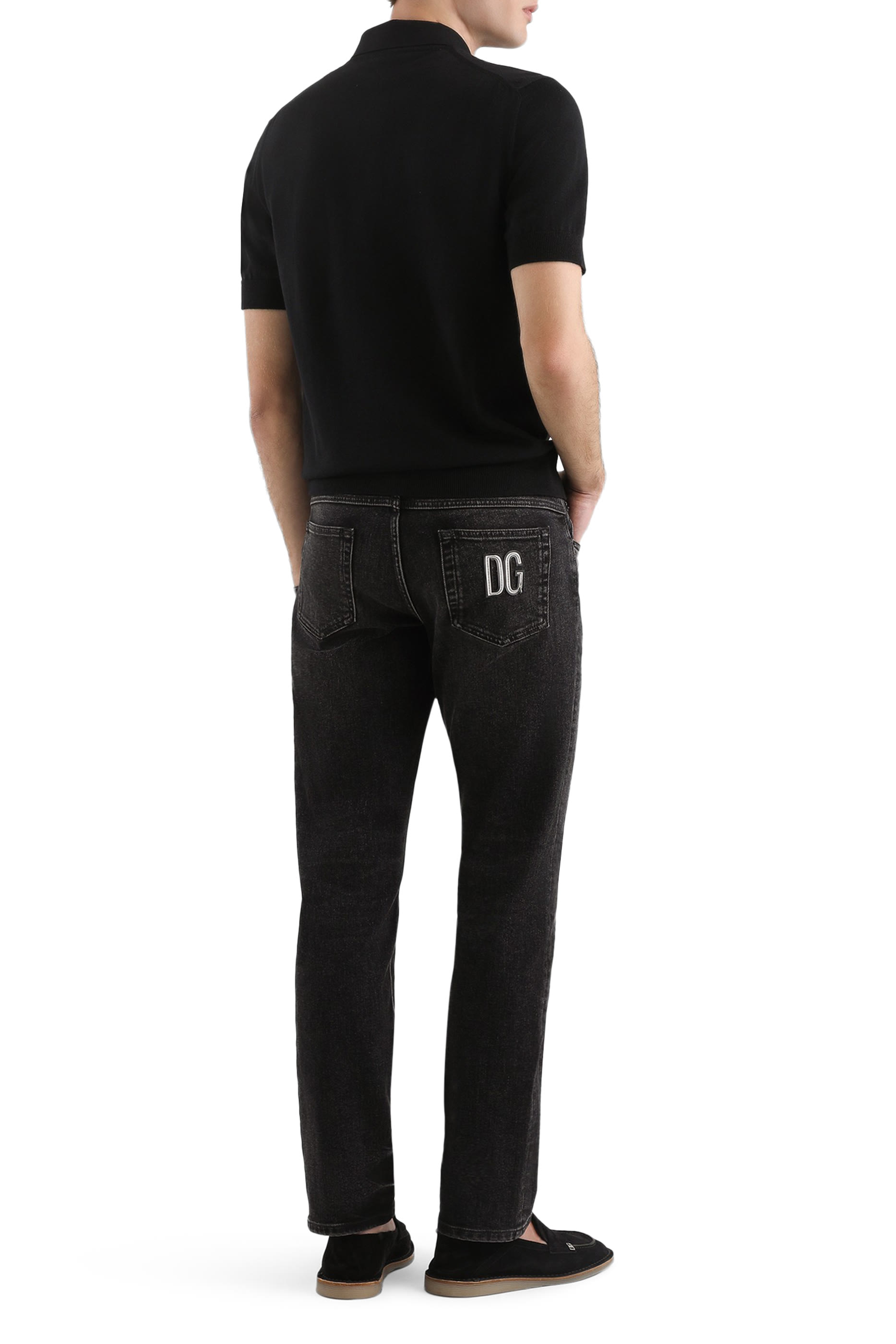 قميص بولو بشعار الماركة قطن