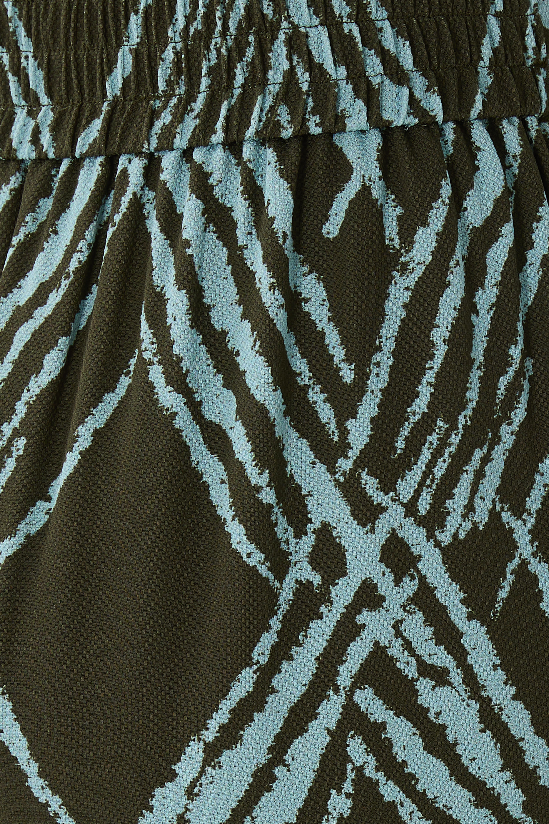 بنطال أسيلا بنسيج مفتوح حرير