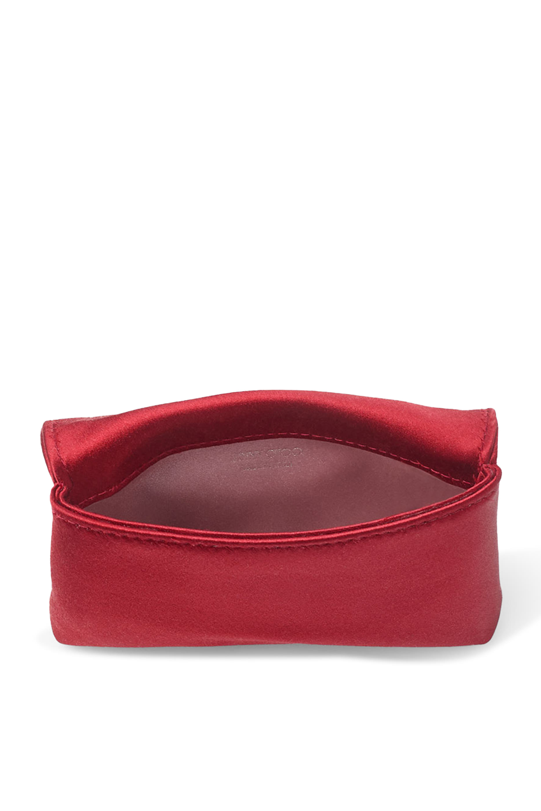 حافظة بطاقات بحمالة سلسلة خامة ناعمة