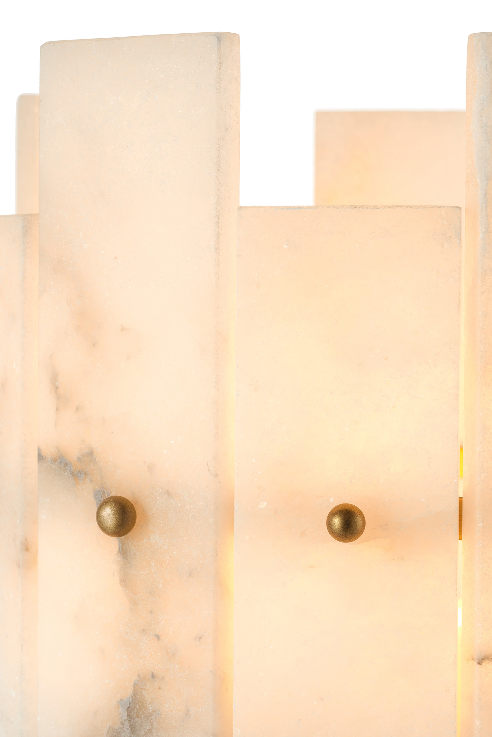 حامل الشموع هوريكان روبي ألاباستر