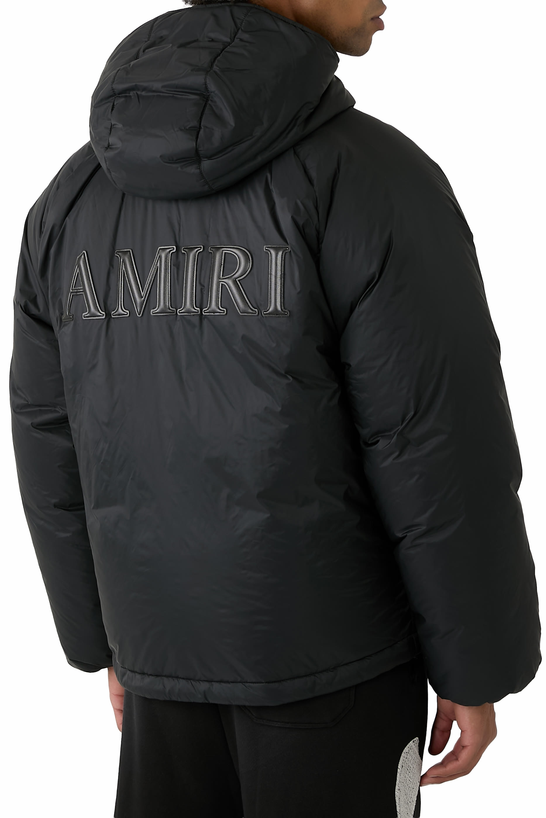 جاكيت بتصميم مبطن وغطاء للرأس