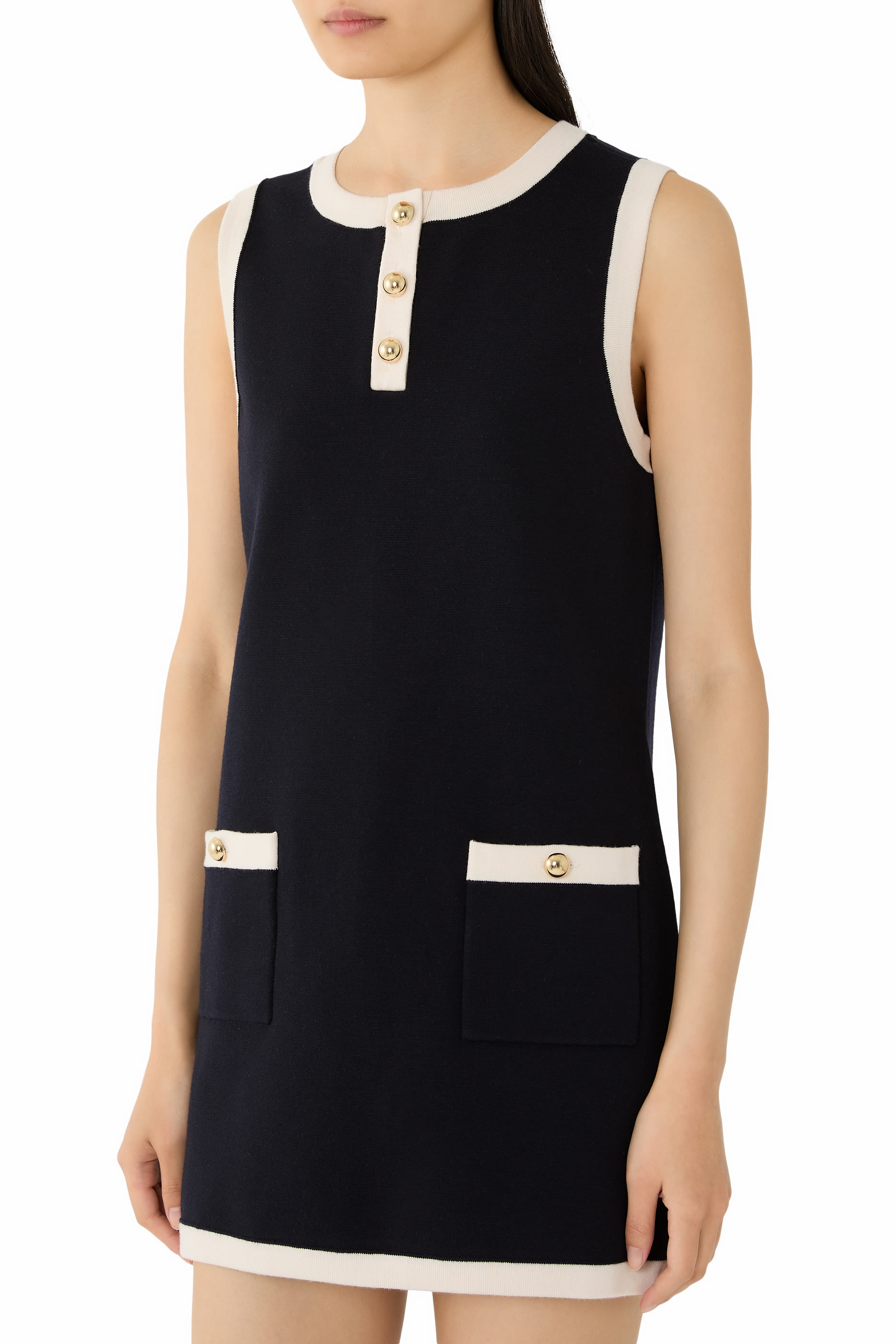 فستان خامة مختلطة