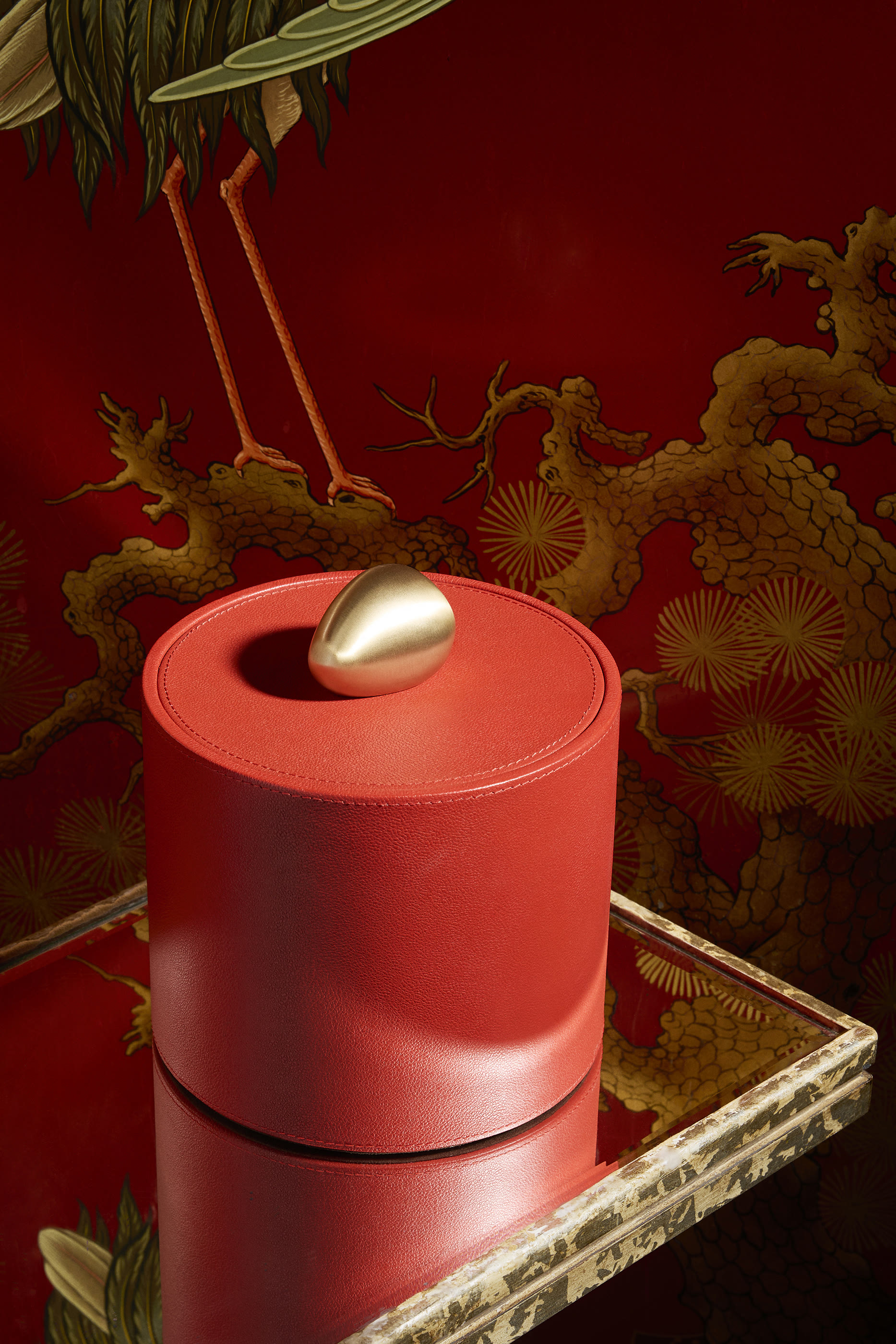 علبة تريـنكيت طويلة بارزة الملمس