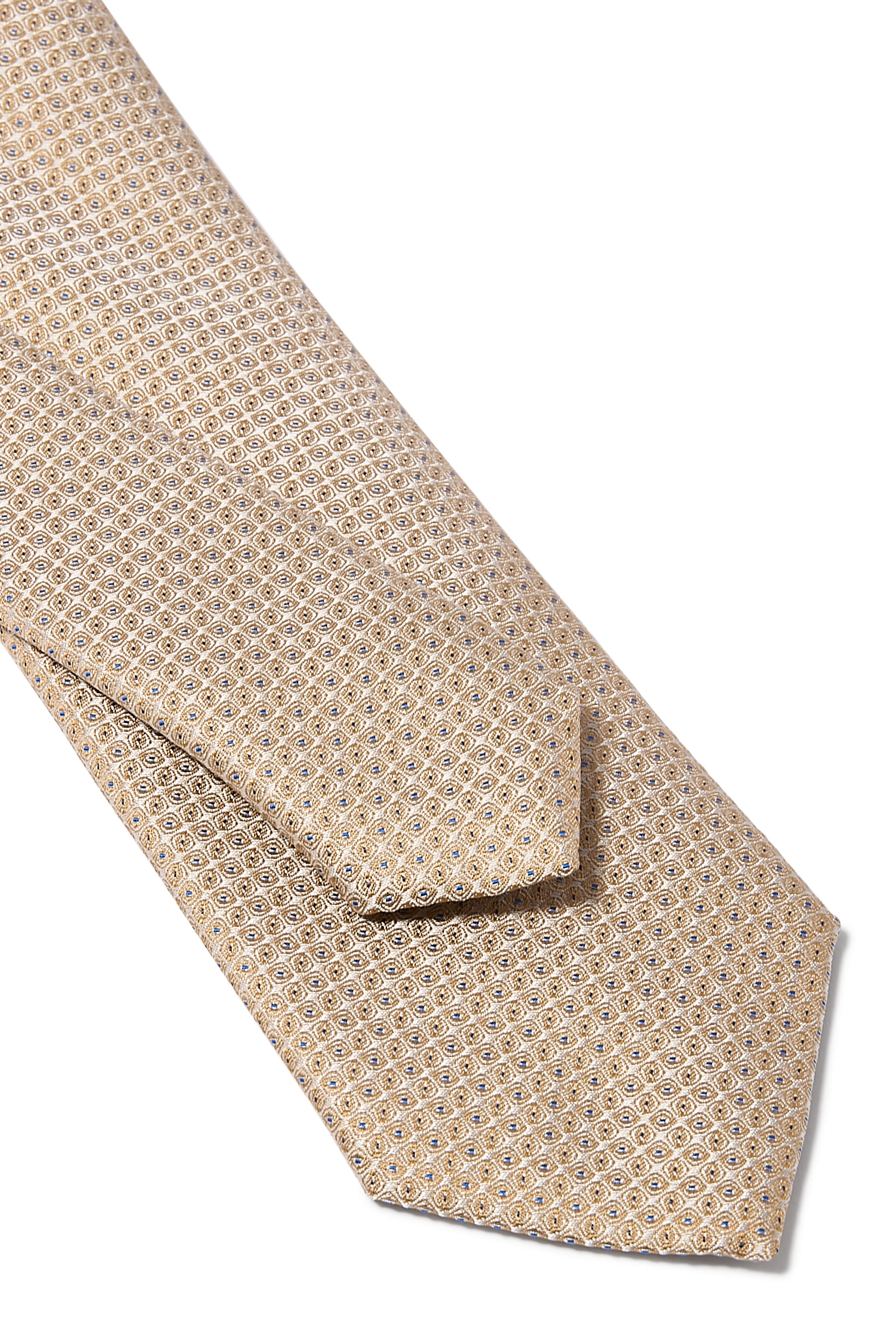 Micro Pattern Silk-Blend Tie
