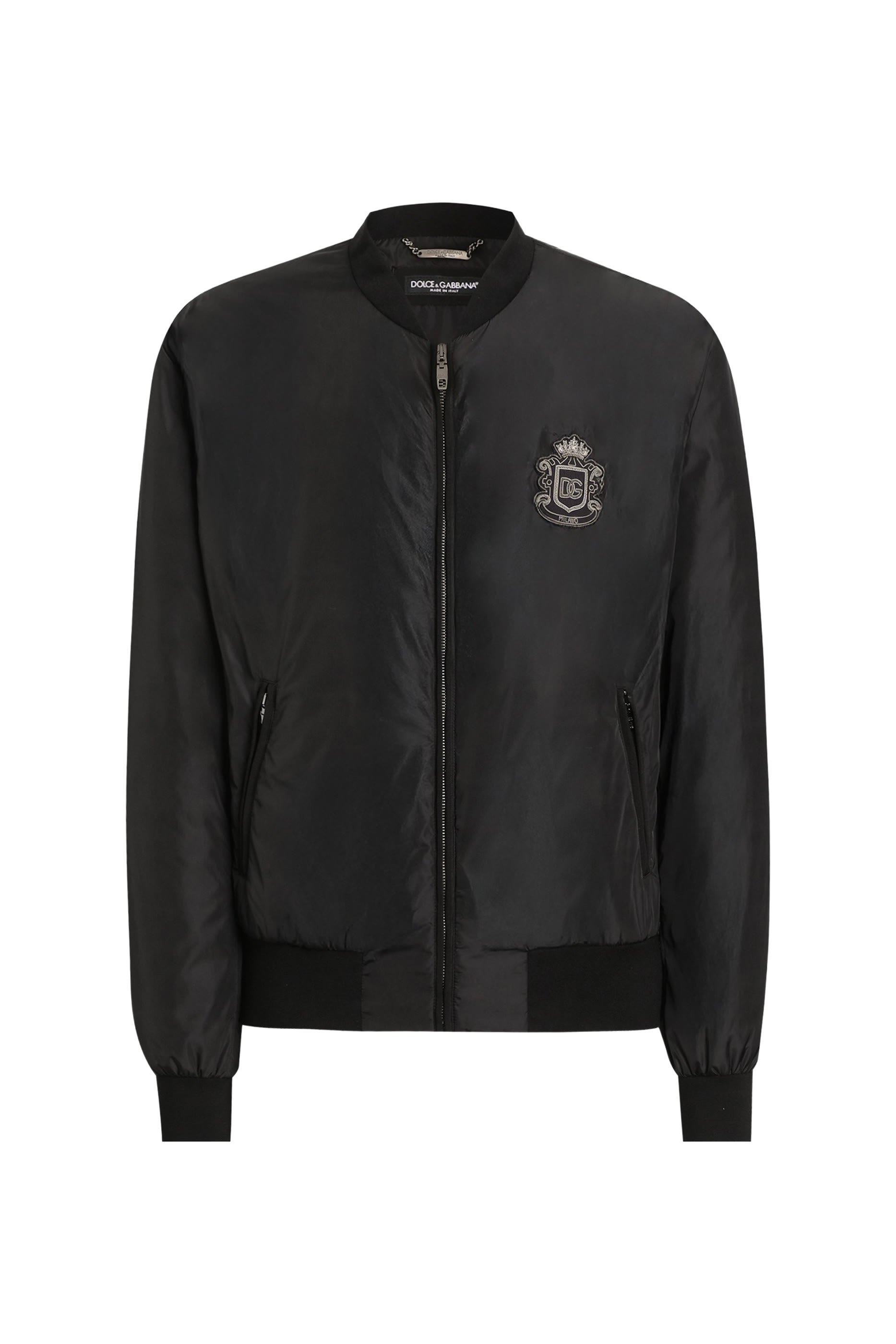 جاكيت برقعة حرفي شعار الماركة