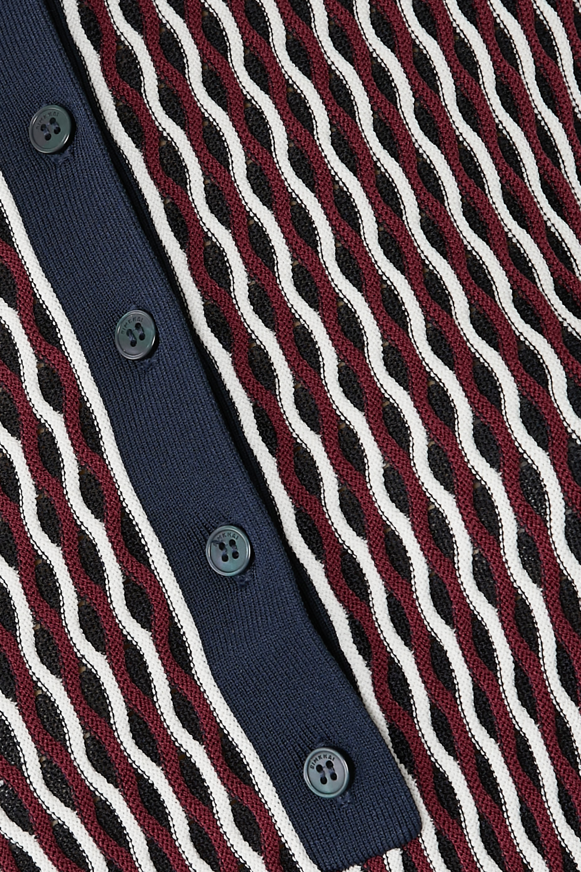 قميص بولو كولين منسوج