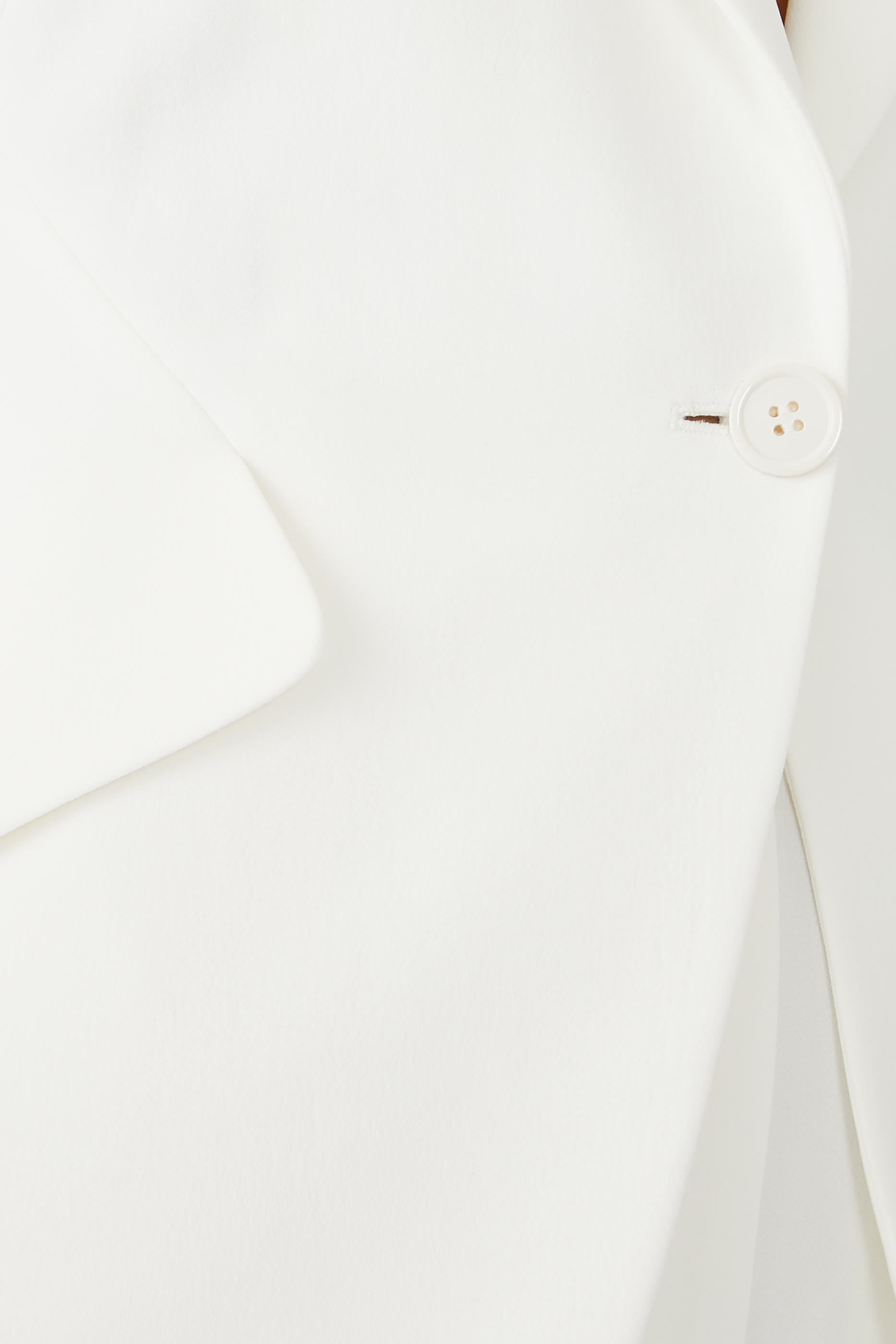 Peak Shoulder One-Button Jacket