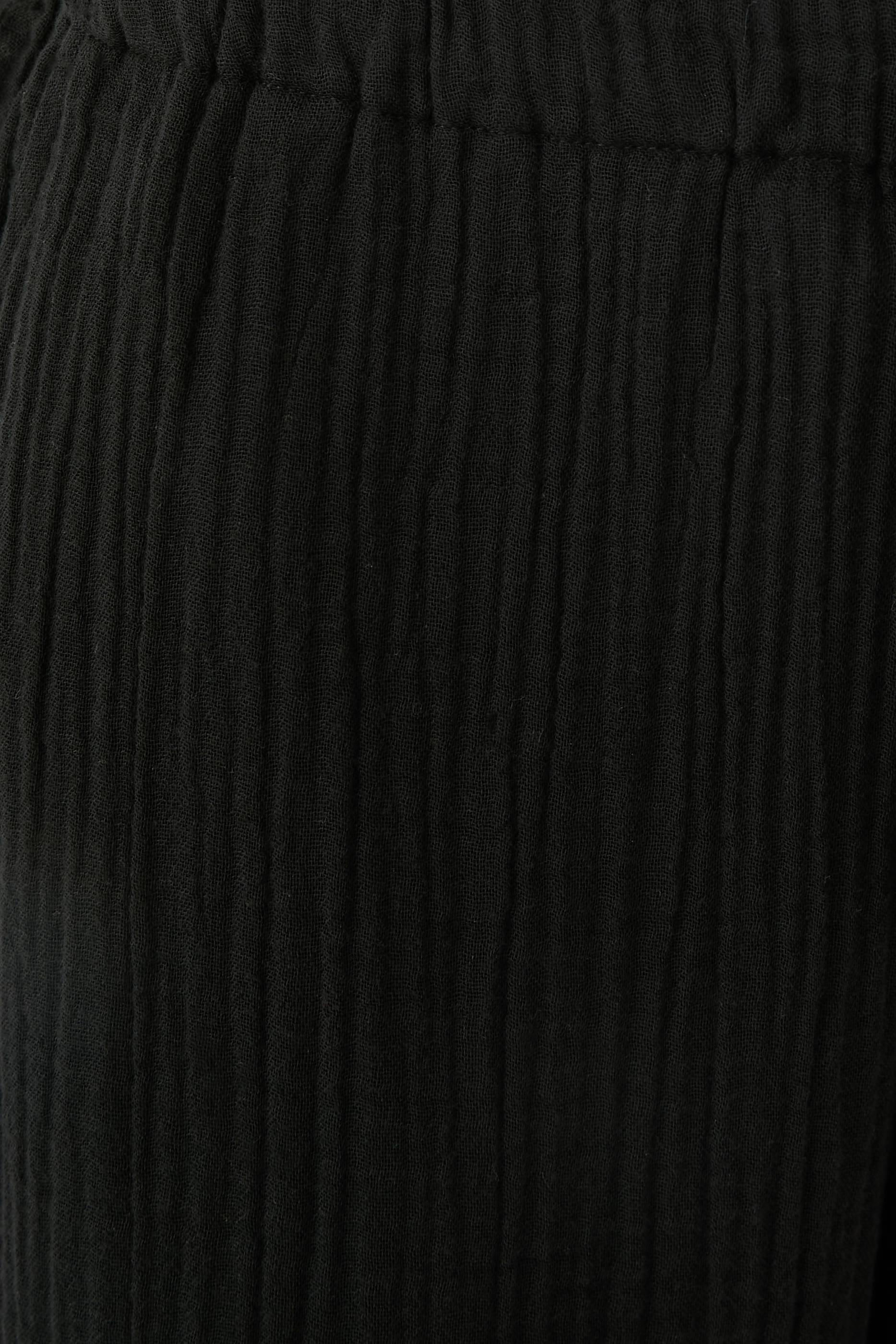 بنطال بقصة ساق واسعة شاش قطني عضوي فاخر