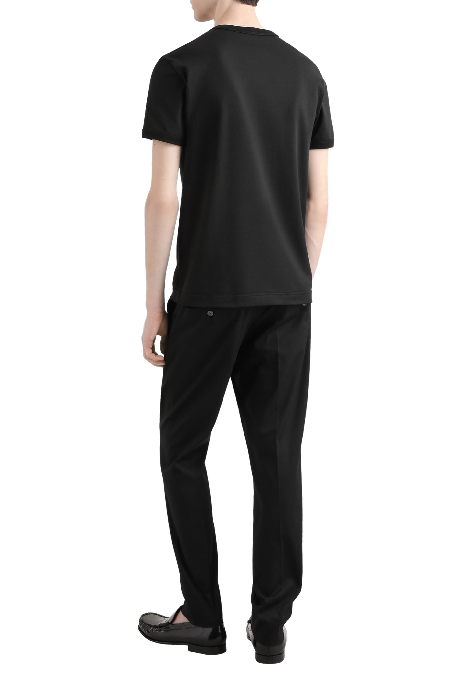 تيشيرت بشعار الماركة بتصميم دروع الفروسية قطن