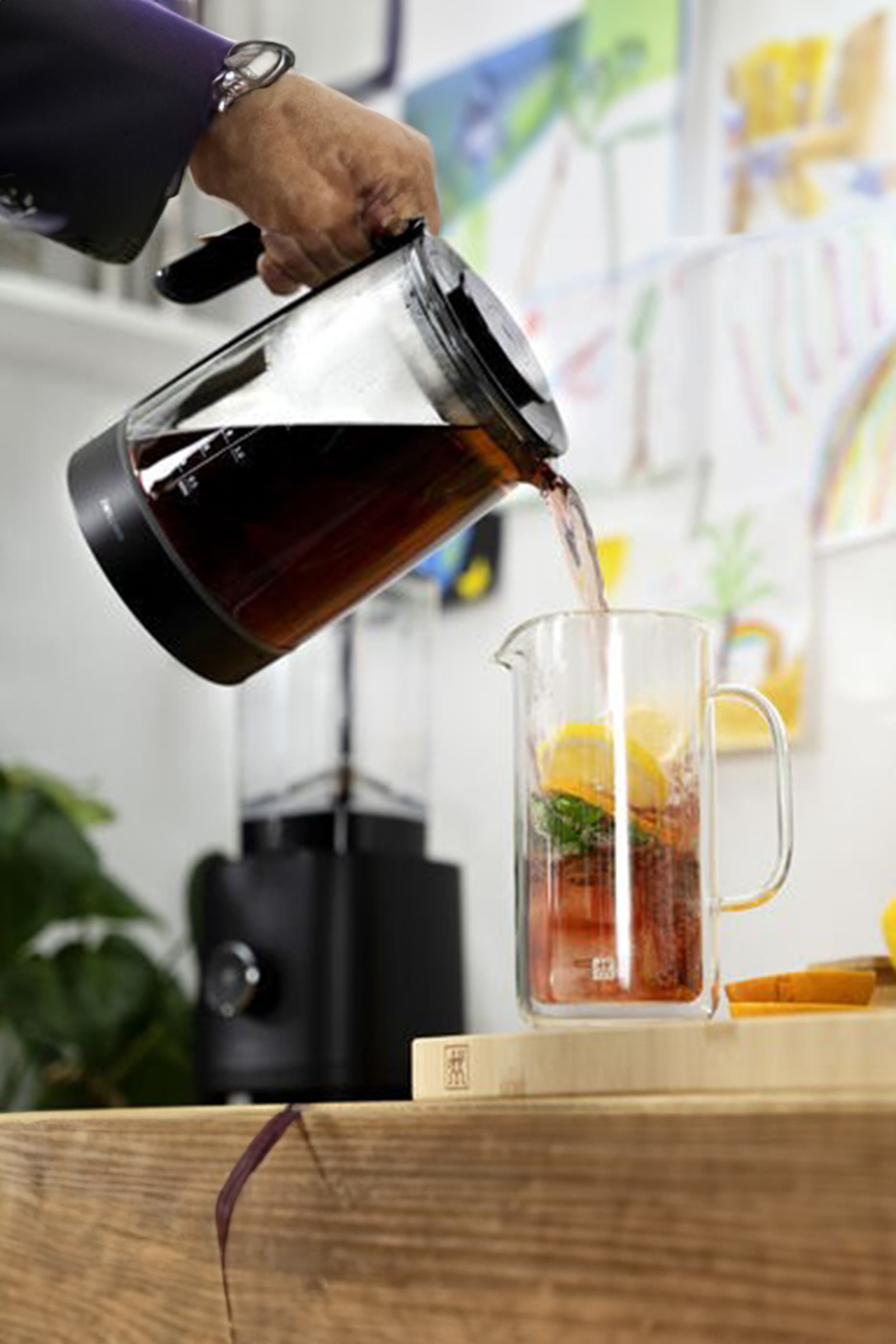 غلاية إنفينيجي الزجاجية