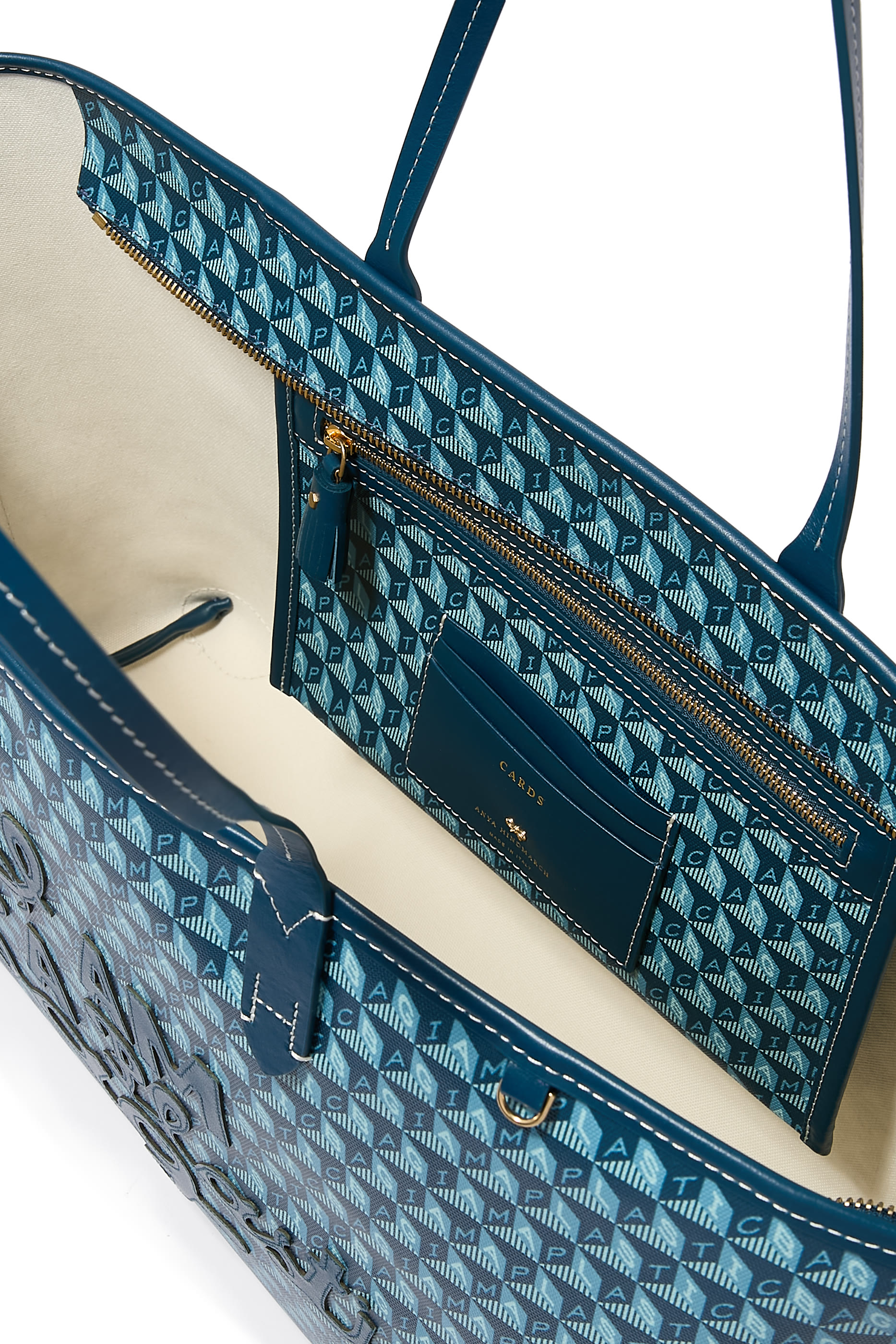 حقيبة يد آي ام أ بلاستيك باغ بسحاب