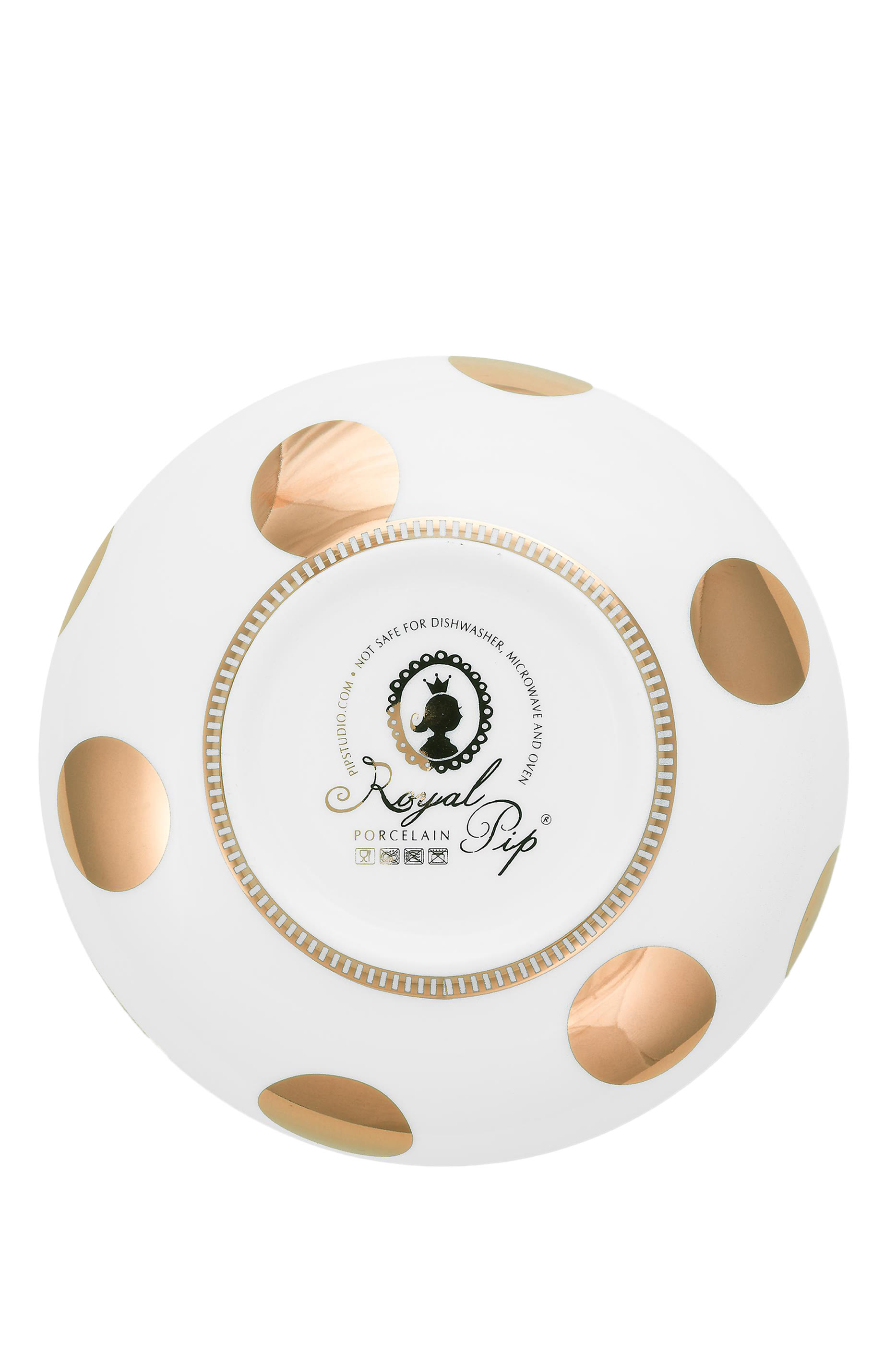 وعاء ديلايت بنقشة نقاط