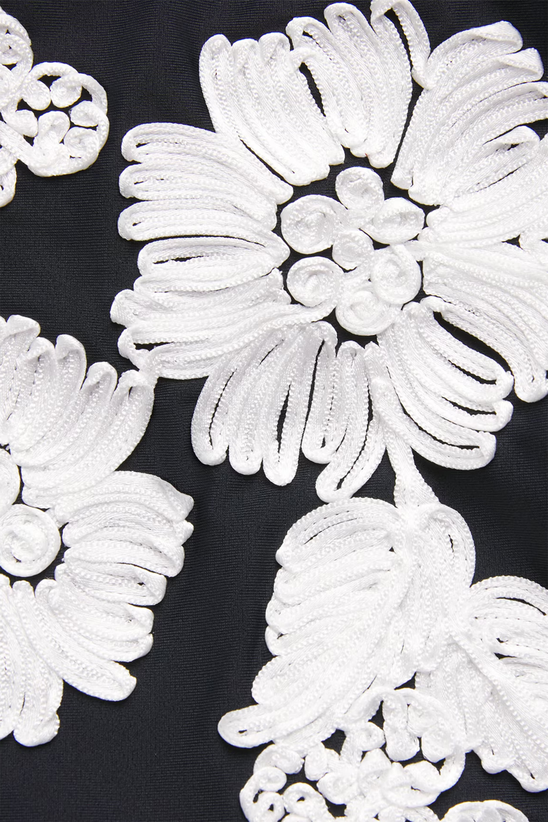 قطعة بيكيني سفلية فرانكي بخصر مرتفع وتطريزات