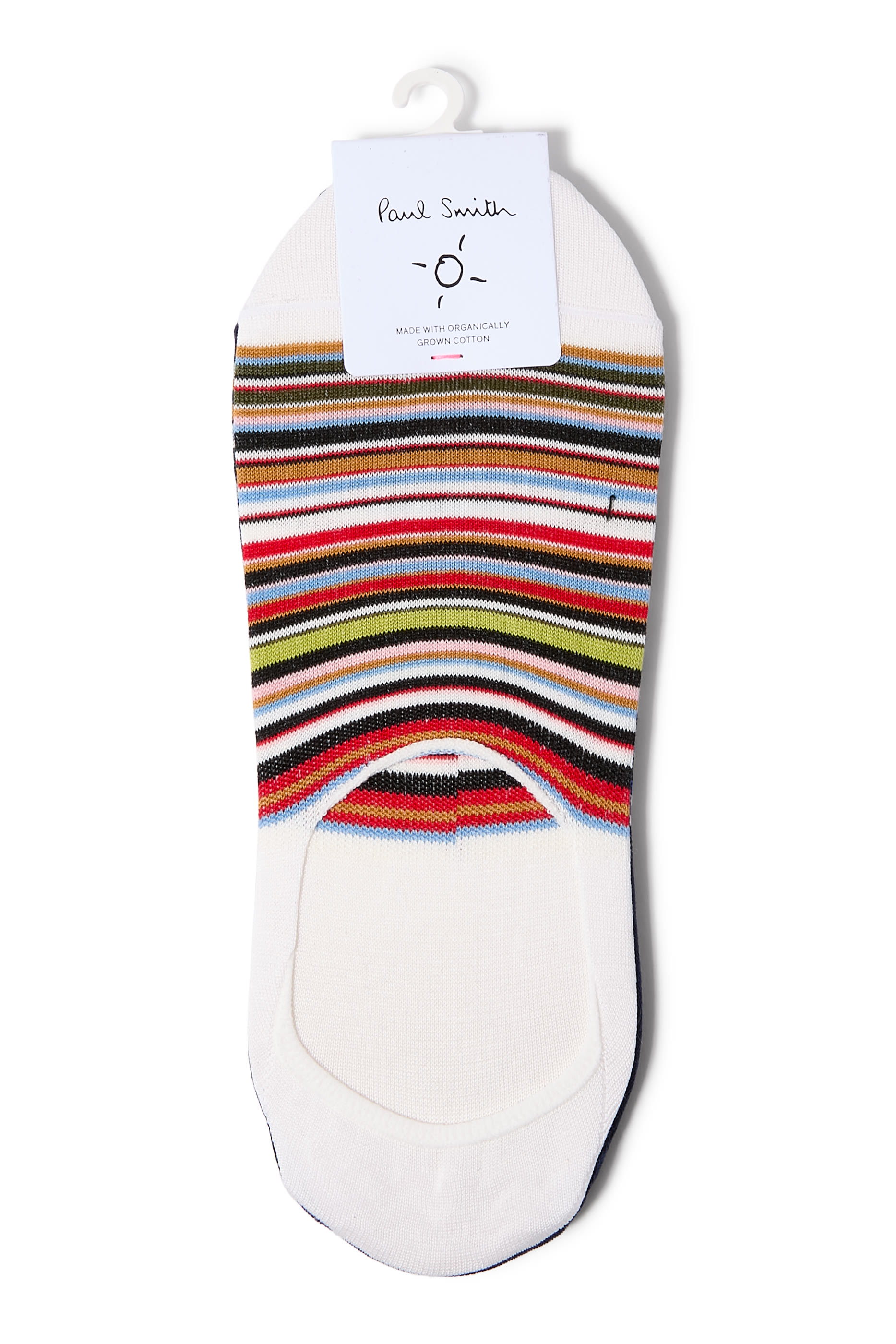 طقم جوارب سهلة الإرتداء مخططة، 3 أزواج