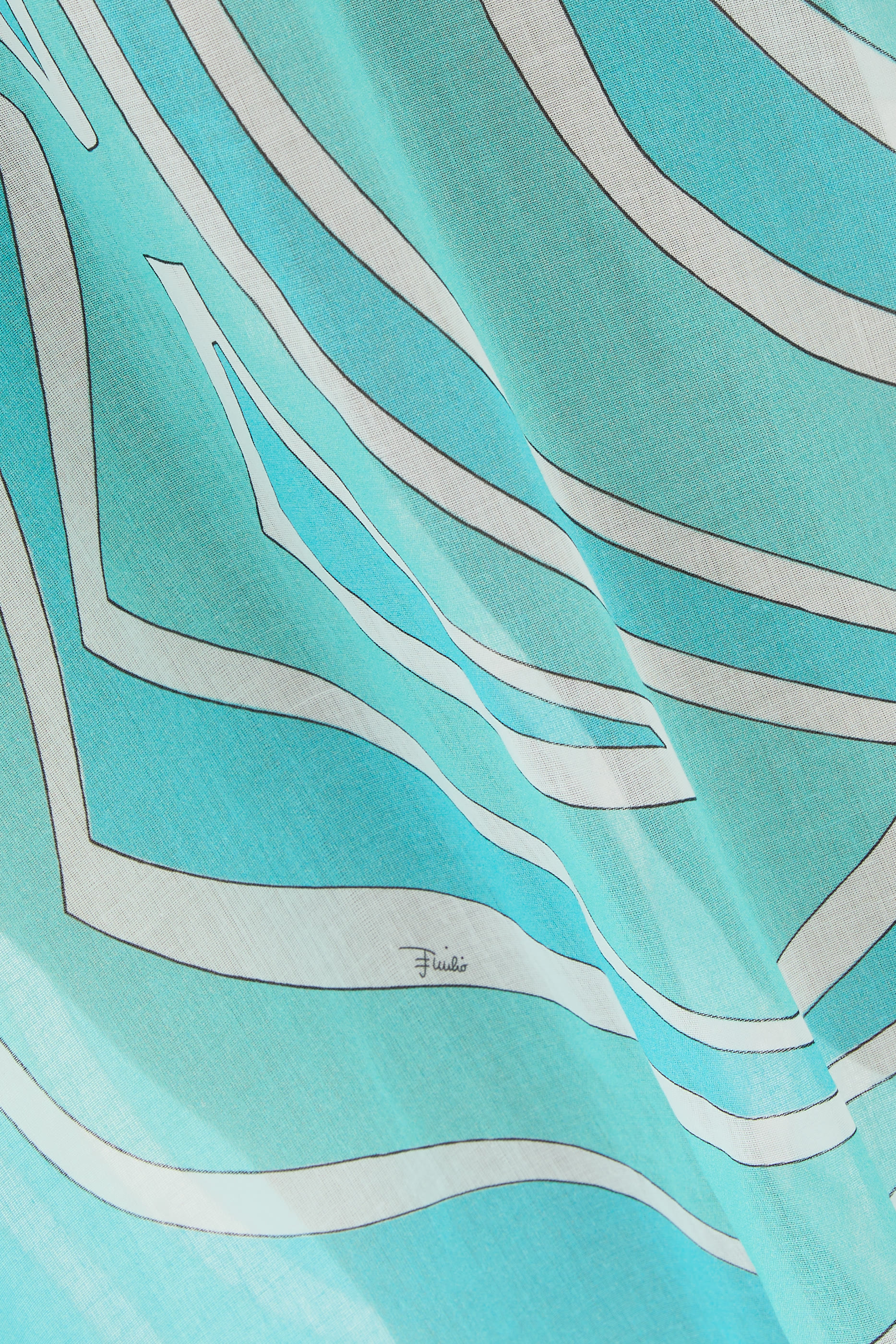 فستان أبيتو جارزا قماش شبه شفاف