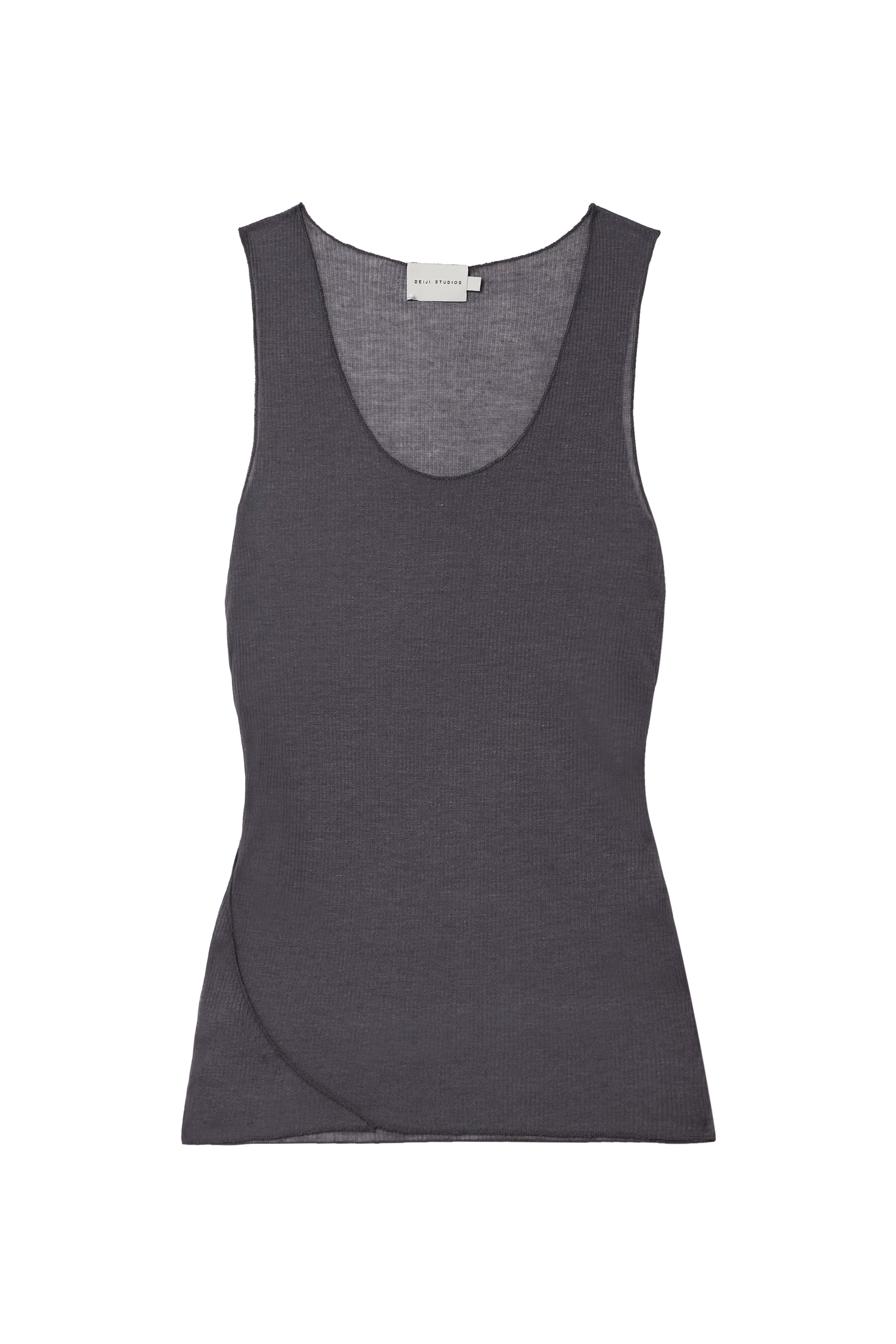 بلوزة بلا أكمام منسوجة