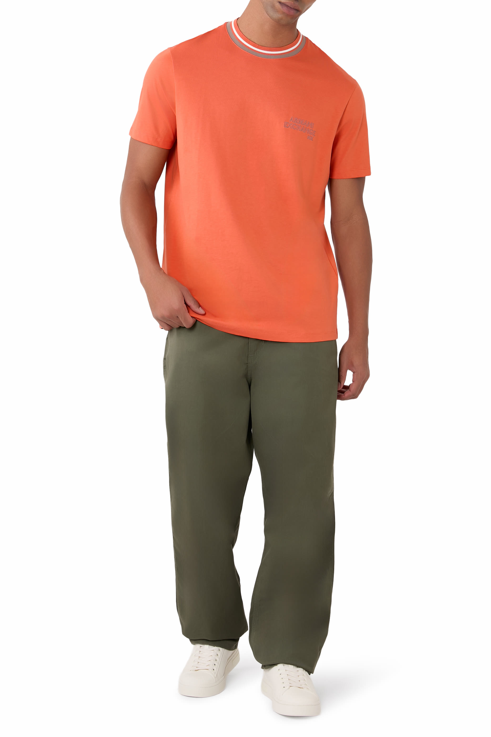 تيشيرت ون بلوك اب بشعار الماركة