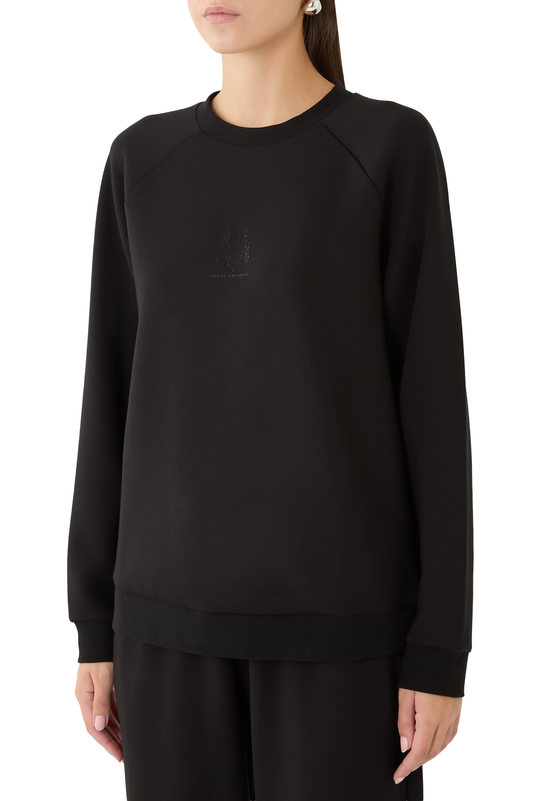 سويت شيرت بشعار الماركة