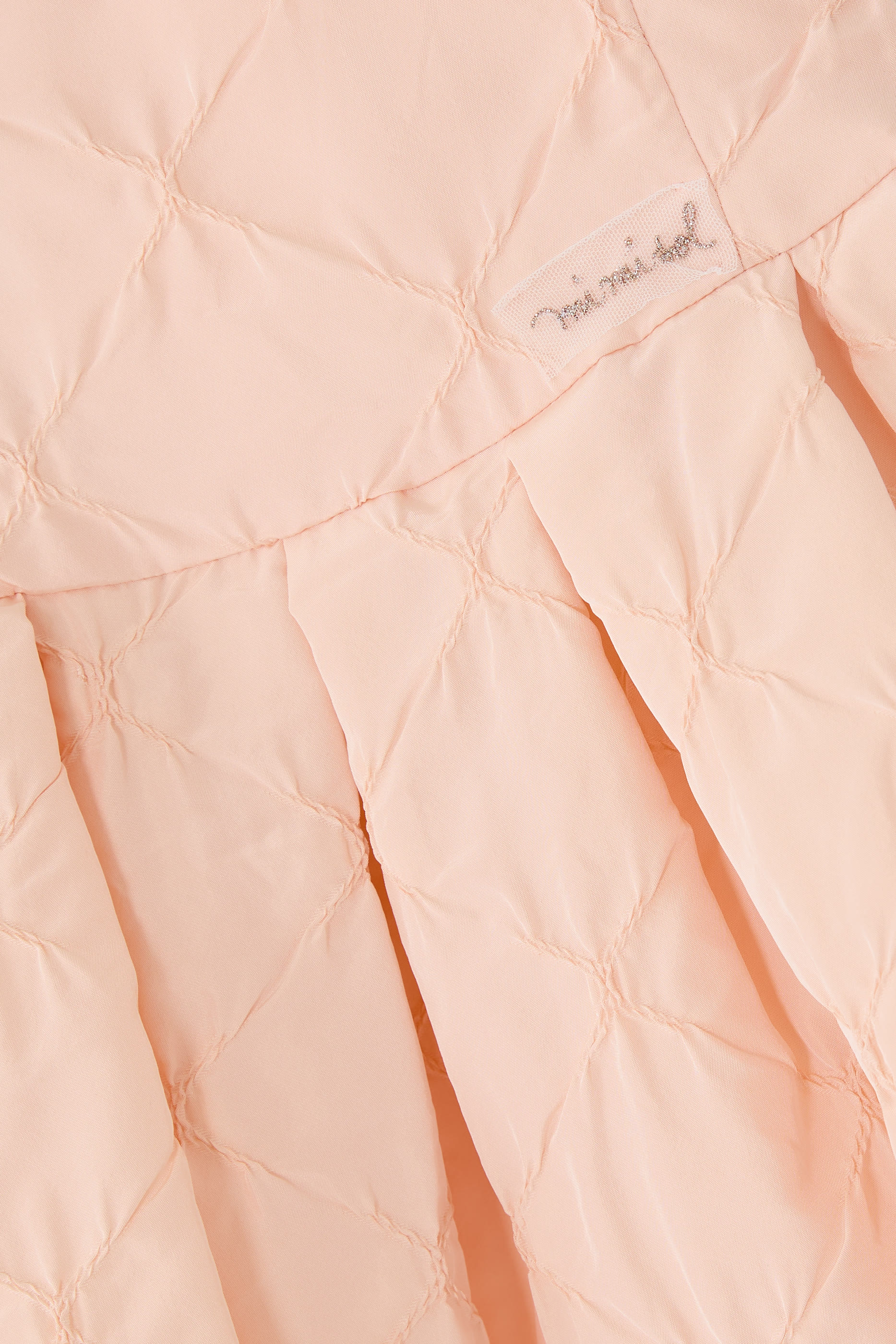 فستان بنقشة هندسية تافيتا للأطفال