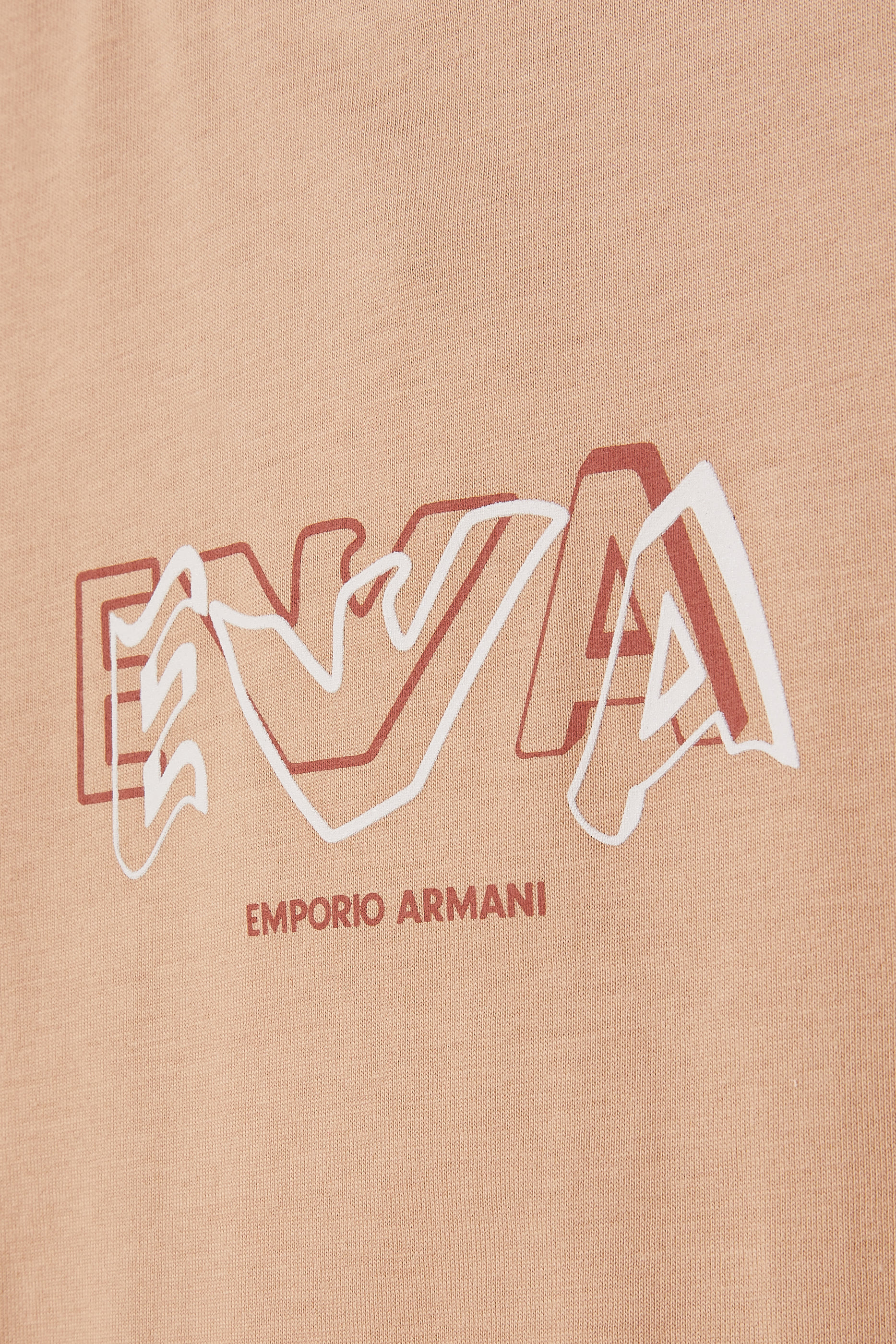 طقم تيشيرت بشعار الماركة، قطعتين للأطفال