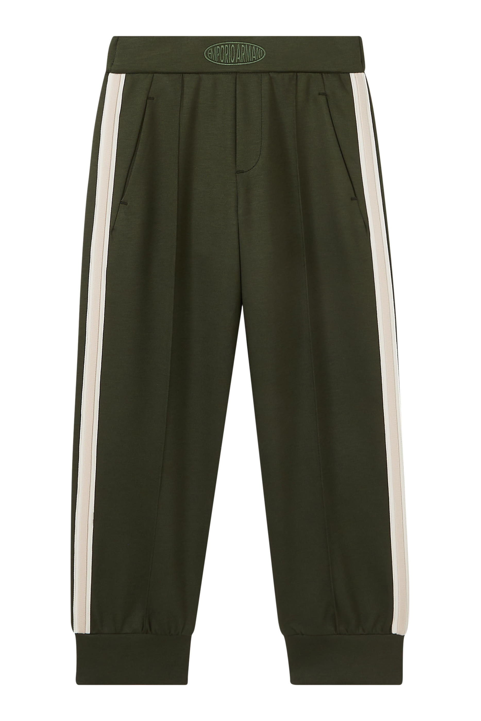  بنطال رياضي مزين بشعار الماركة للأطفال