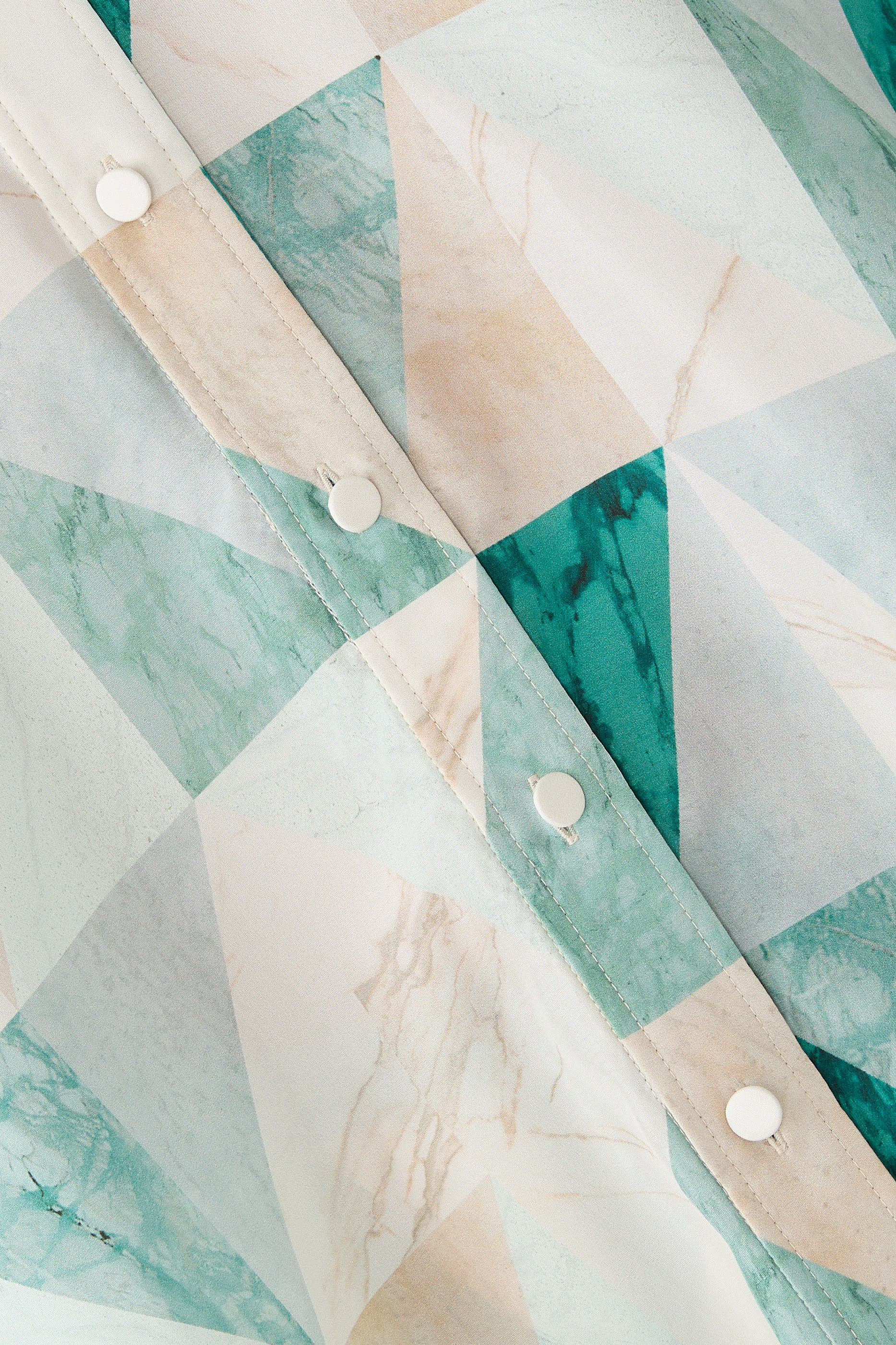 قميص أركول ماربل بطبعات حرير