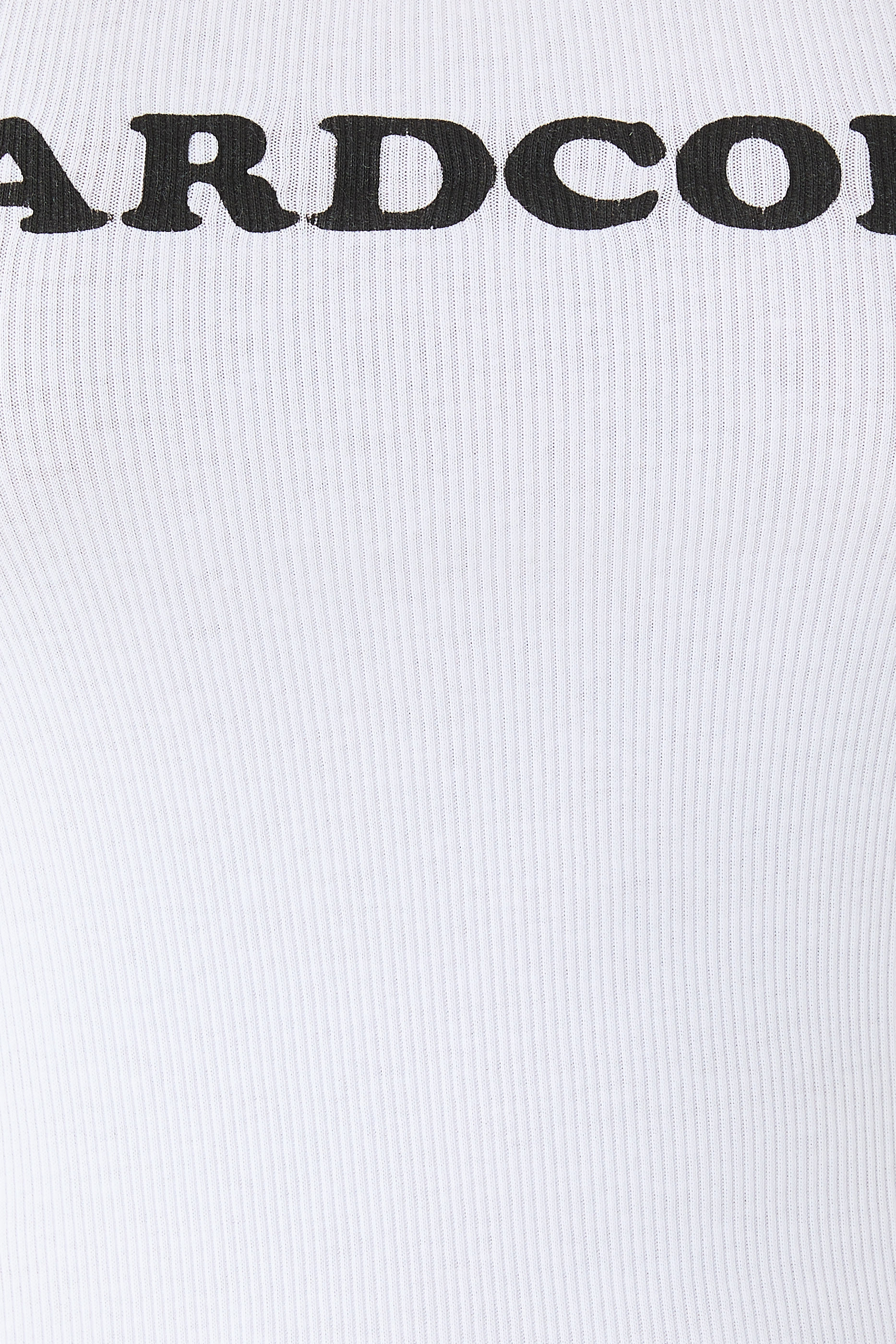 بلوزة هاردكور سلوغان بلا أكمام