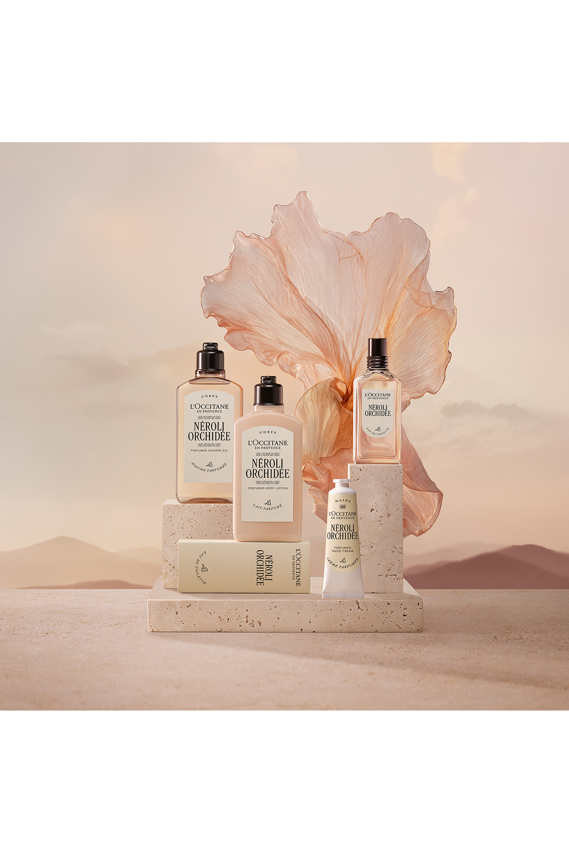 أو دو تواليت لوكسيتان بالنارنج والأوركيد