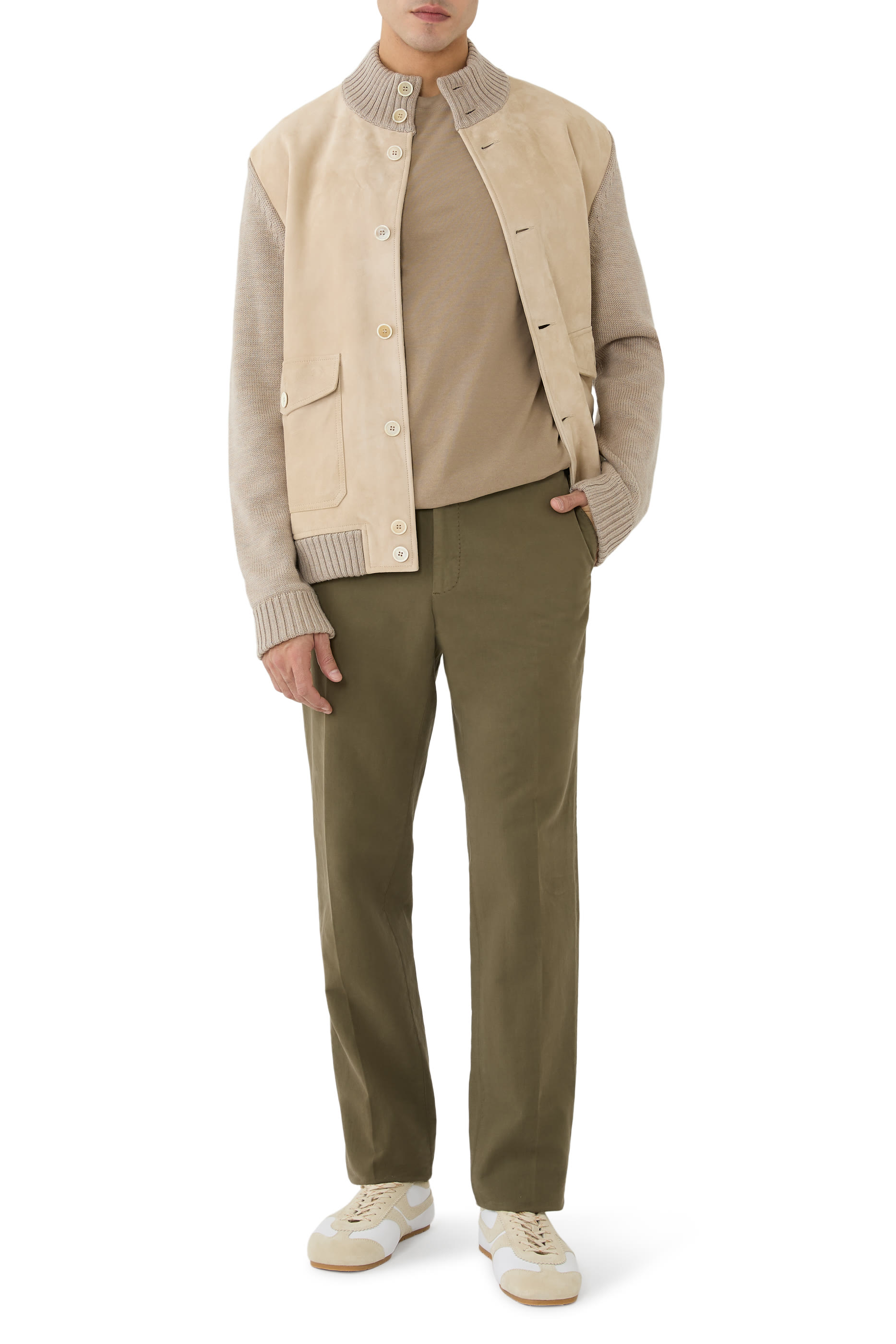 تيشيرت زانون بقصة ضيقة قطن ايس