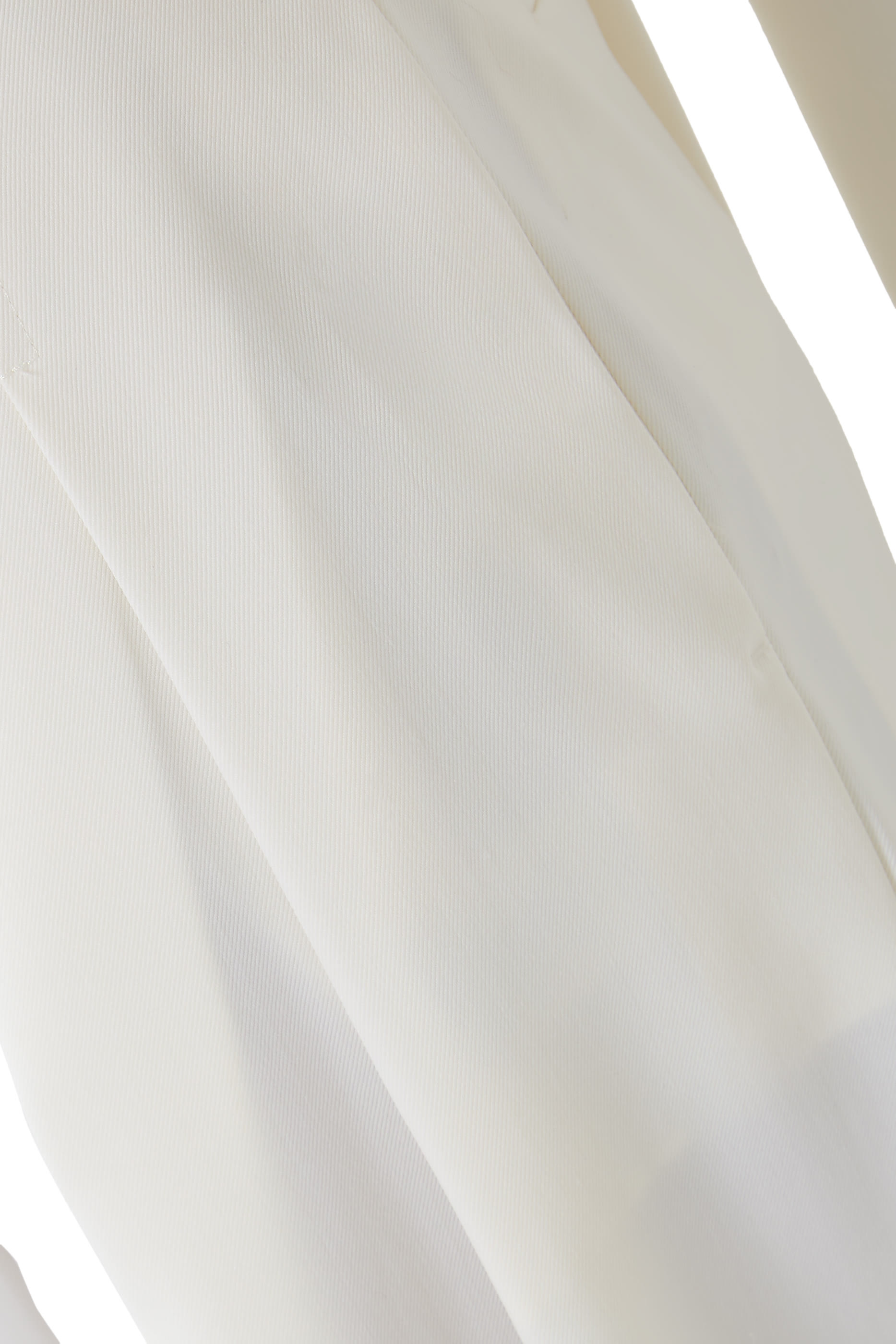 بنطال بخصر مرتفع مزموم