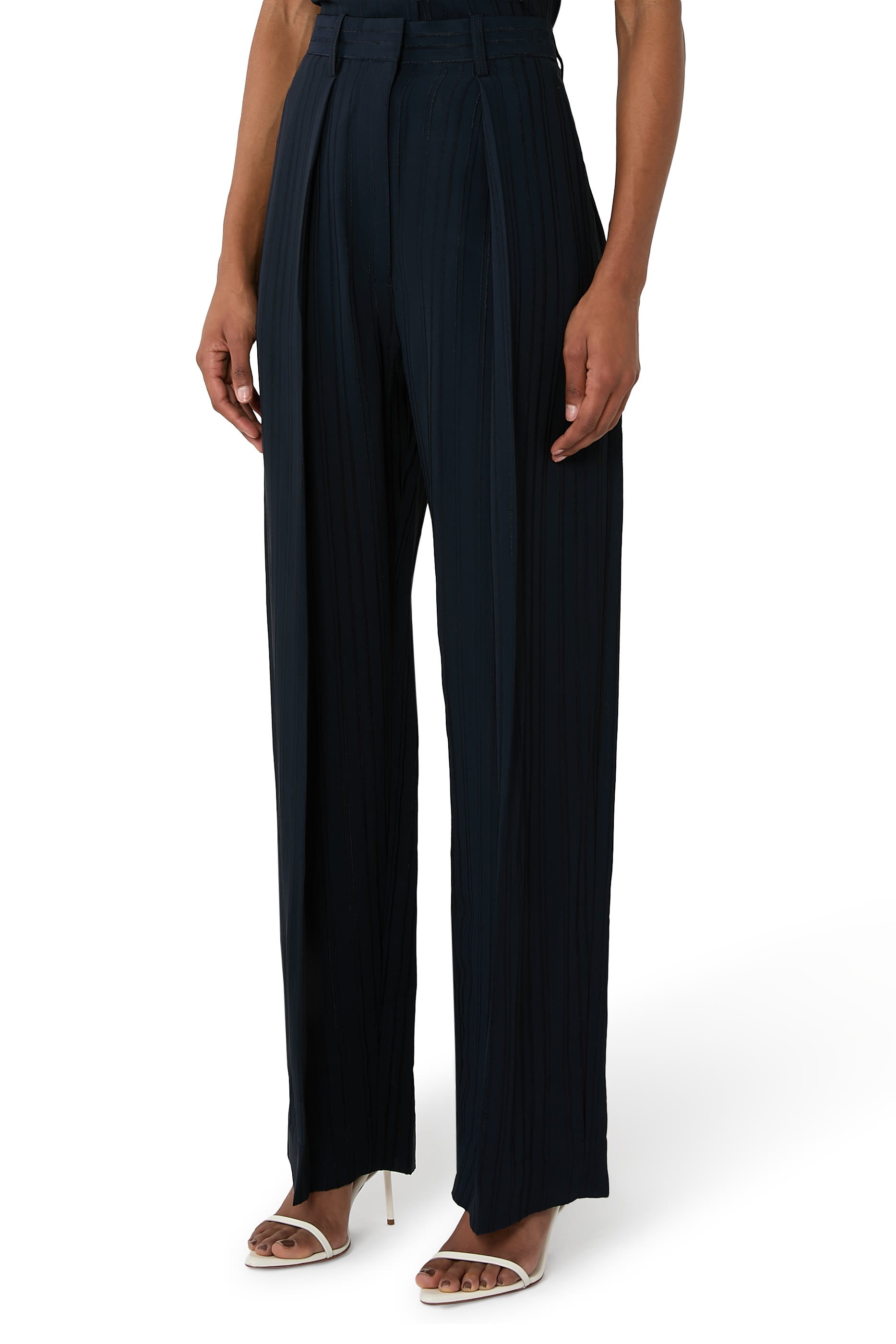 Wide Leg Trousers 