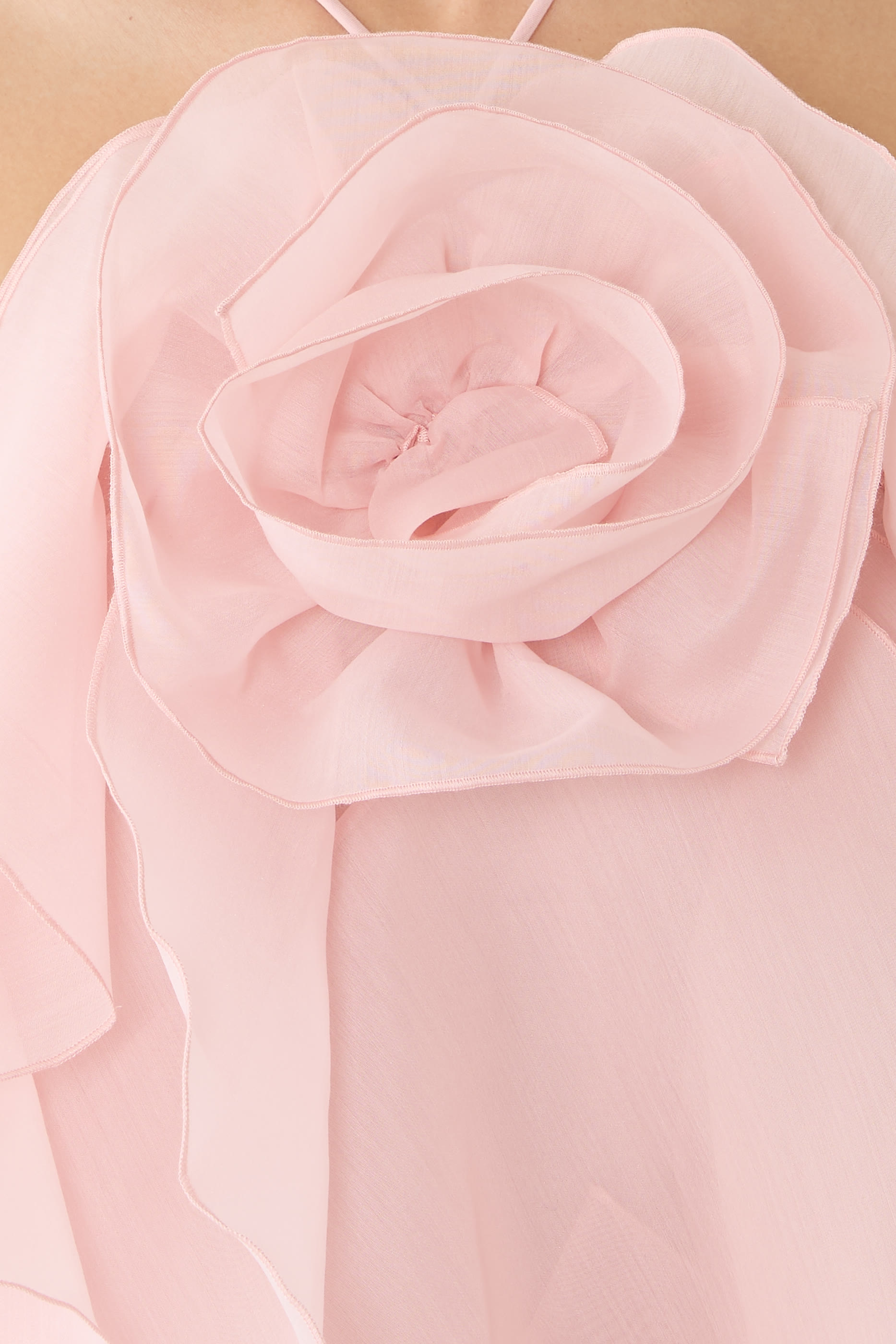 فستان باندوريا طويل بطيات