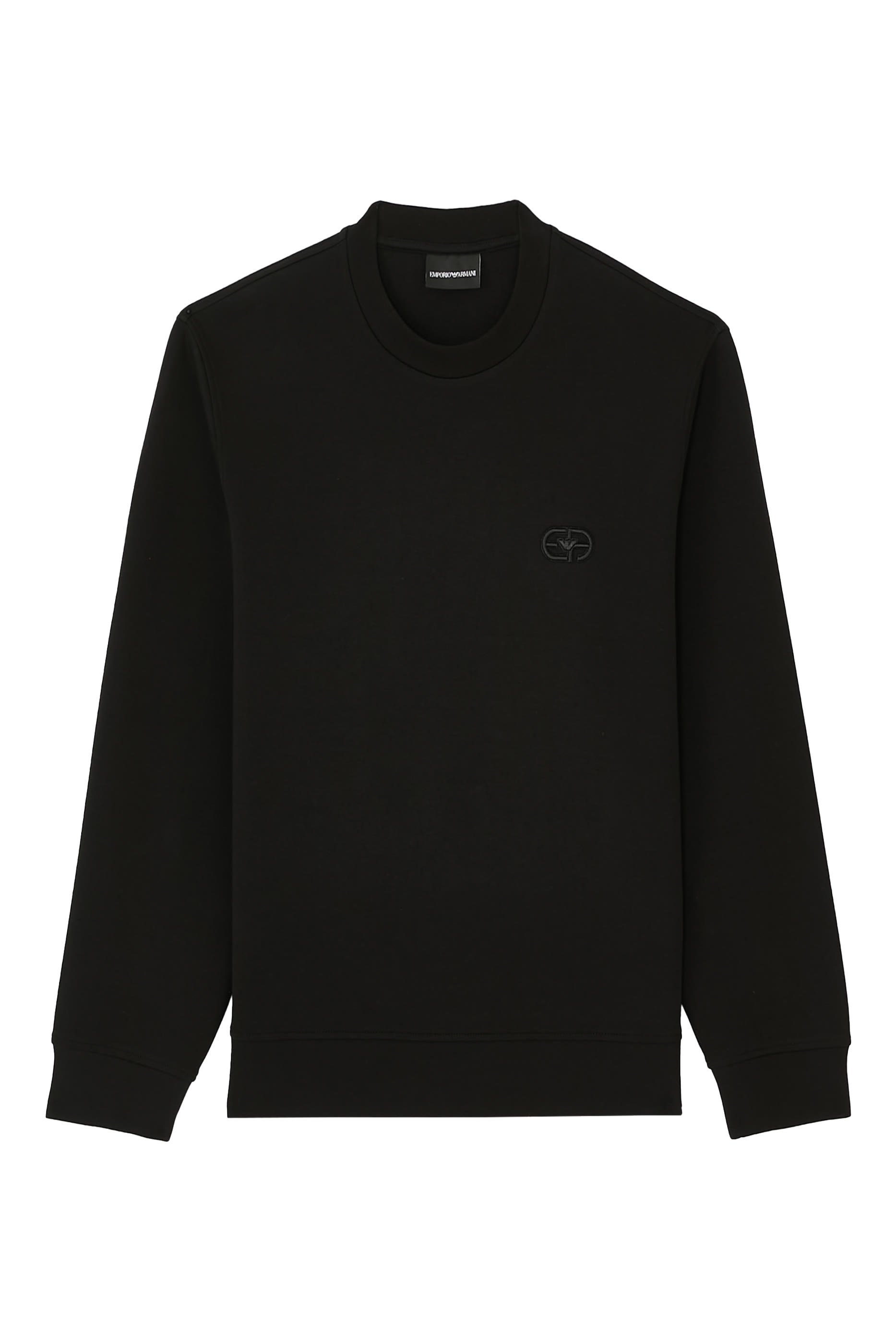 سويت شيرت بتطريز شعار الماركة جيرسيه مزدوج