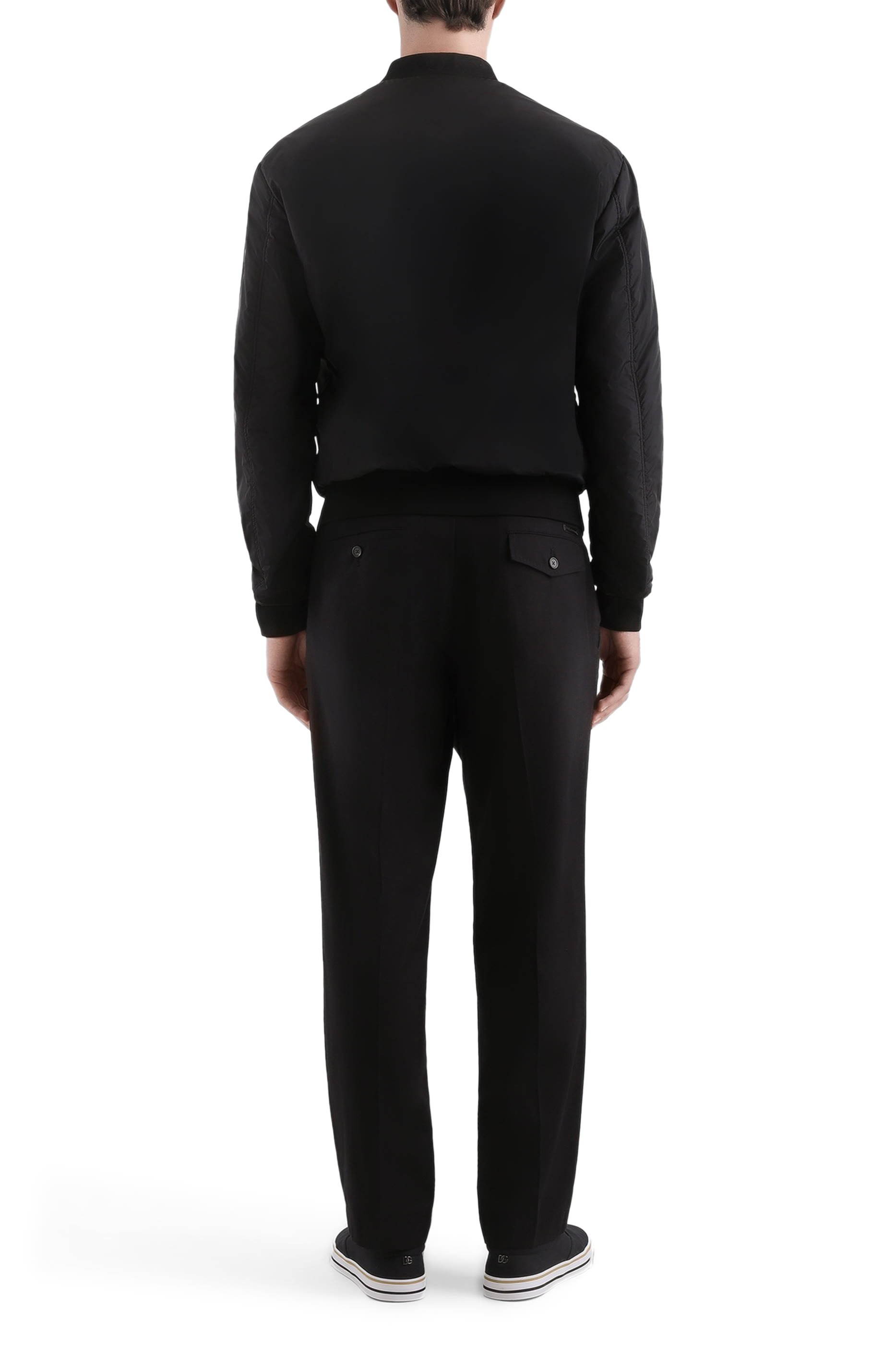 جاكيت برقعة حرفي شعار الماركة