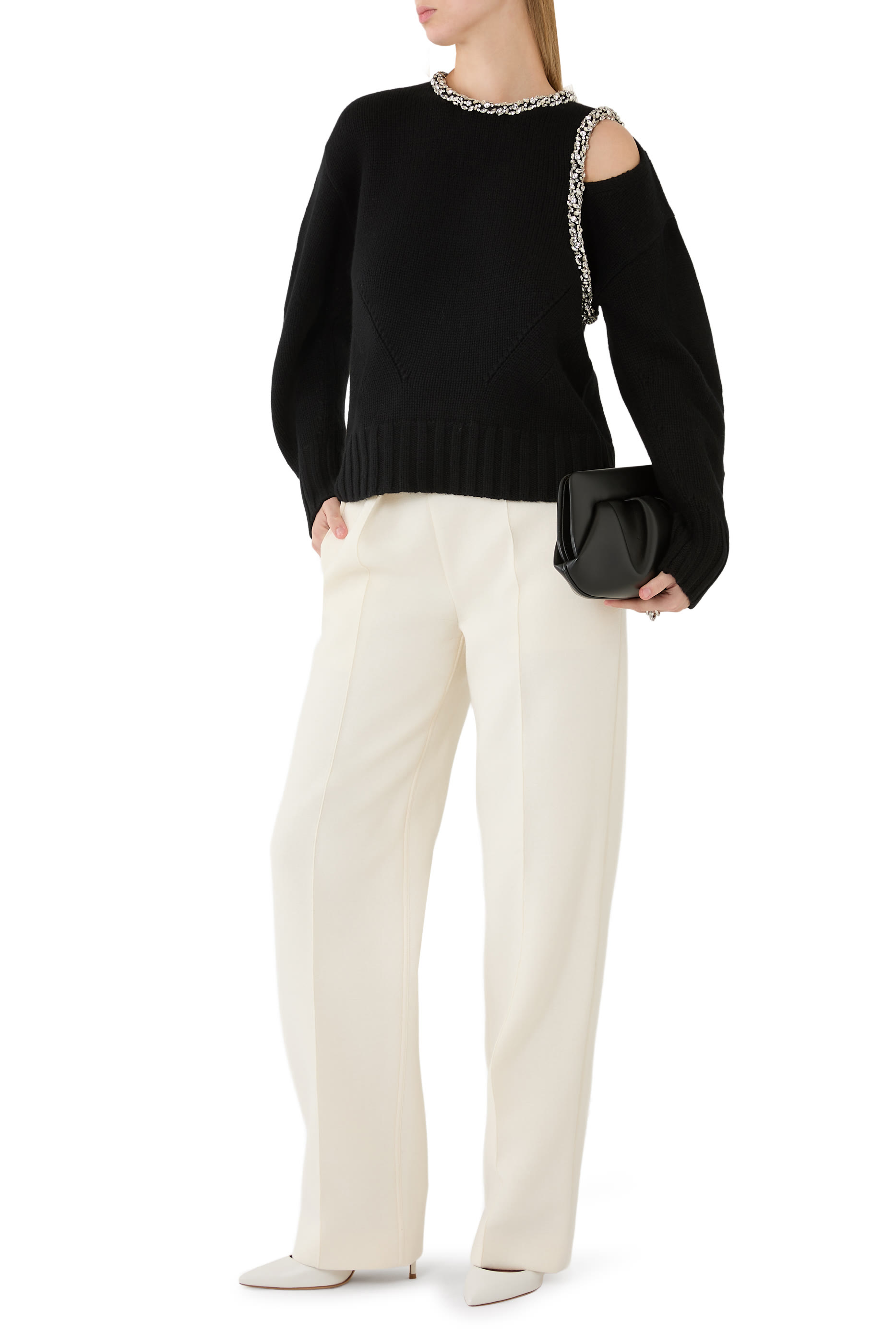 سترة مونروي مزينة بأحجار