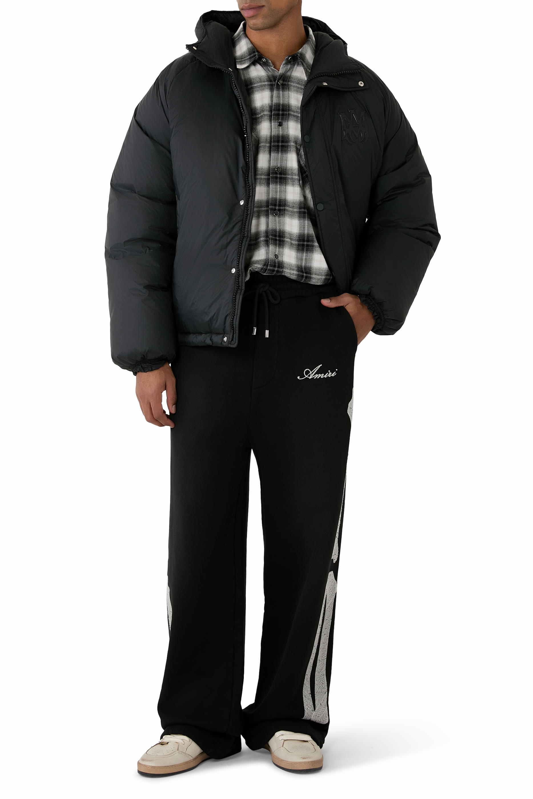 جاكيت بتصميم مبطن وغطاء للرأس