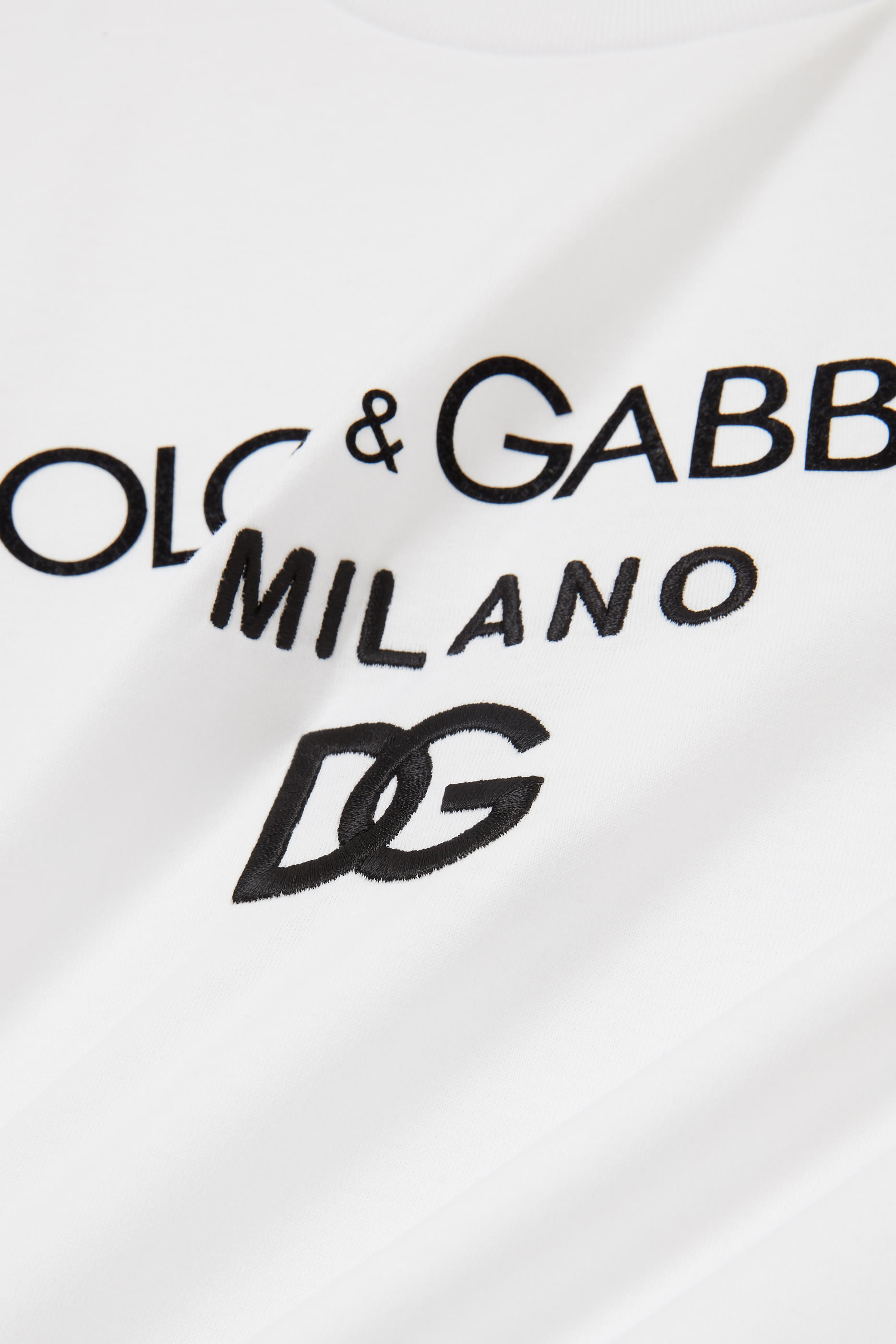 تيشيرت للأطفال بطبعة ميلانو وشعار الماركة