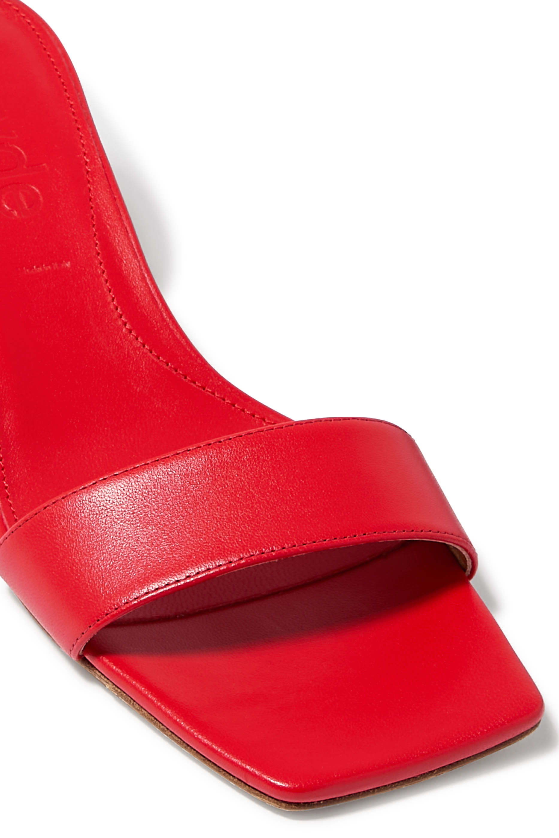 حذاء إلفي 55 مفتوح من الخلف جلد