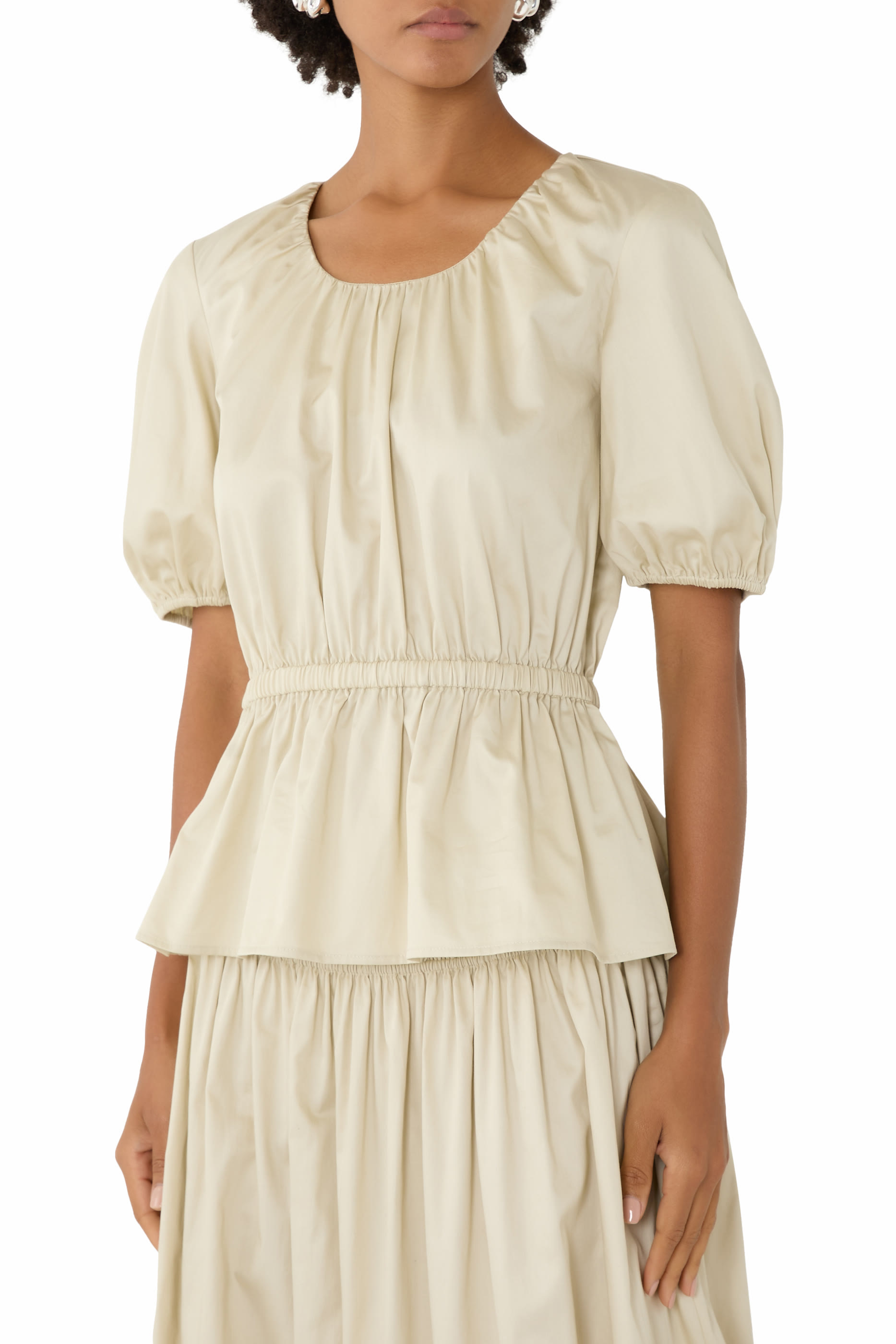 بلوزة ميرلين قطن ساتان