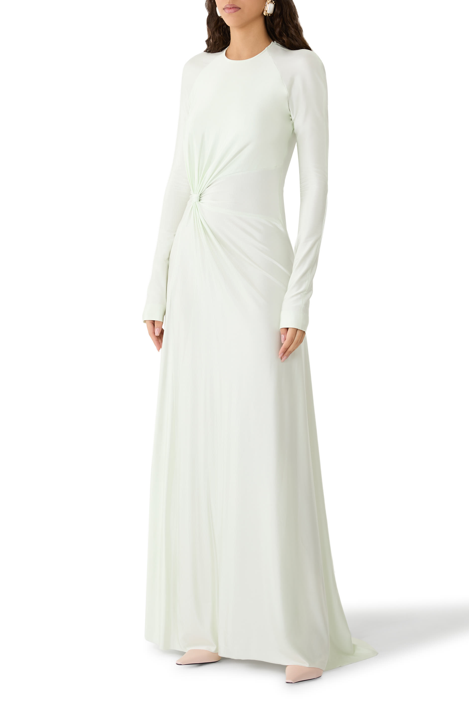 Twist Waist Gown