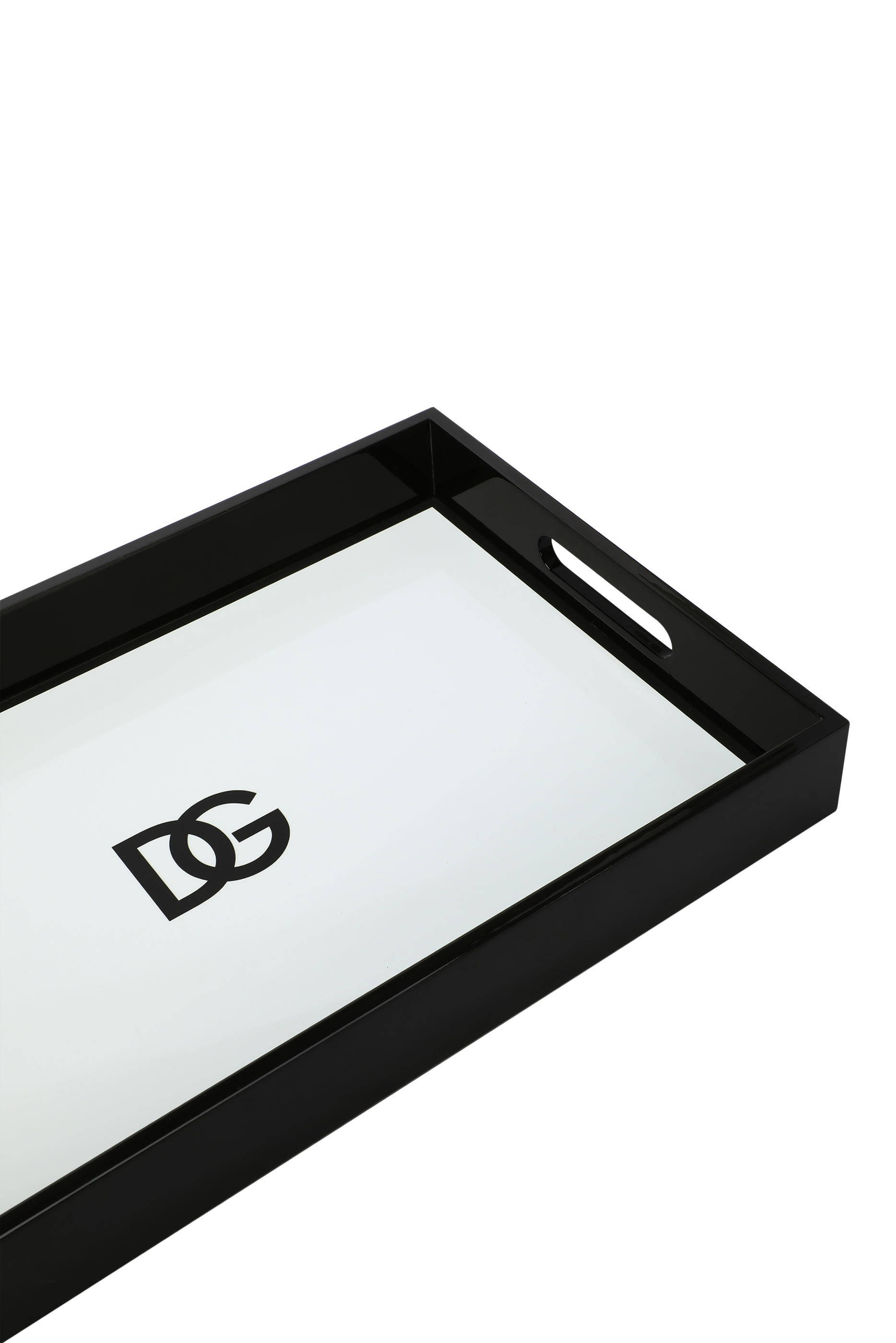 صينية خشبية بشعار الماركة