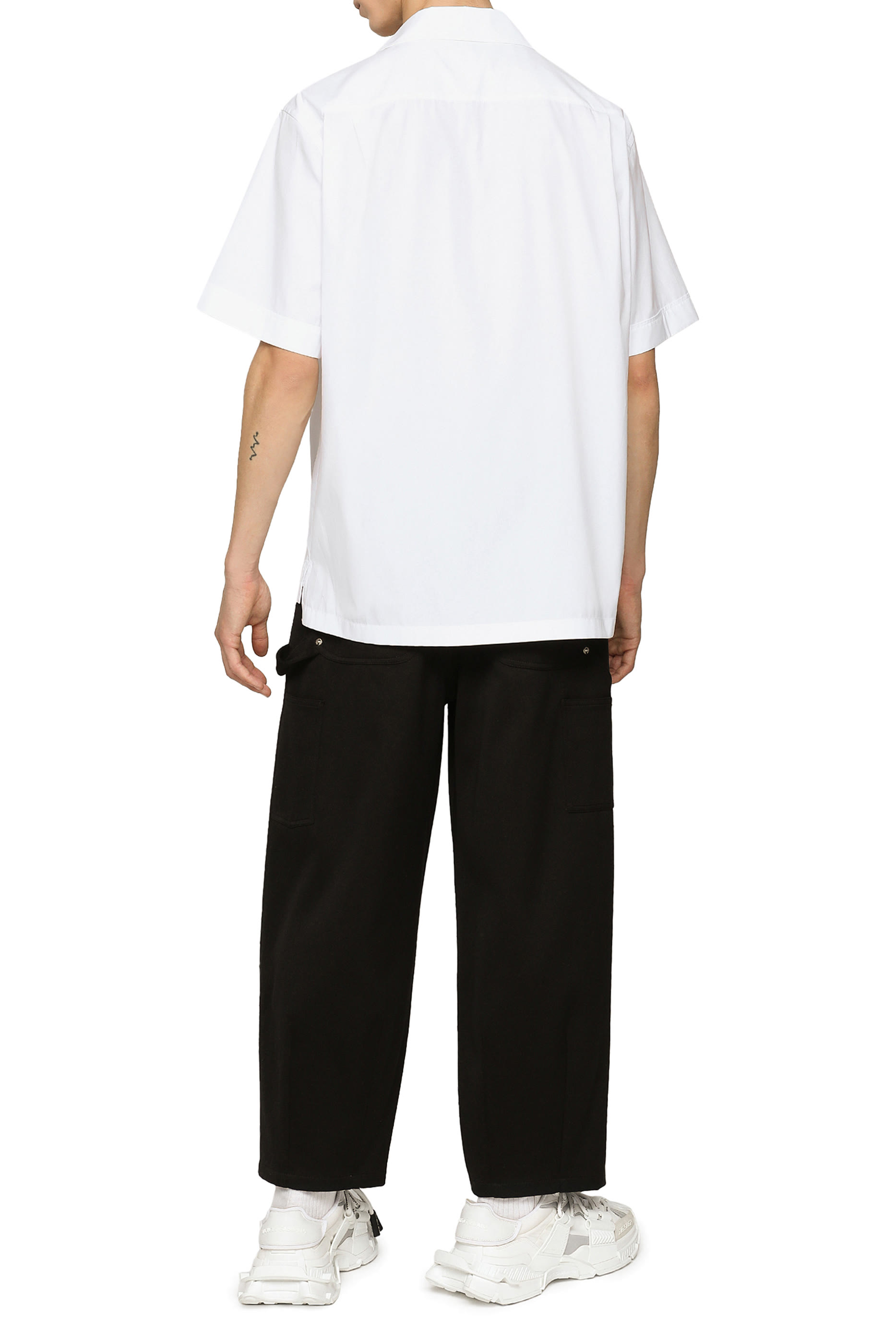 قميص هاوايان بشعار الماركة قطن