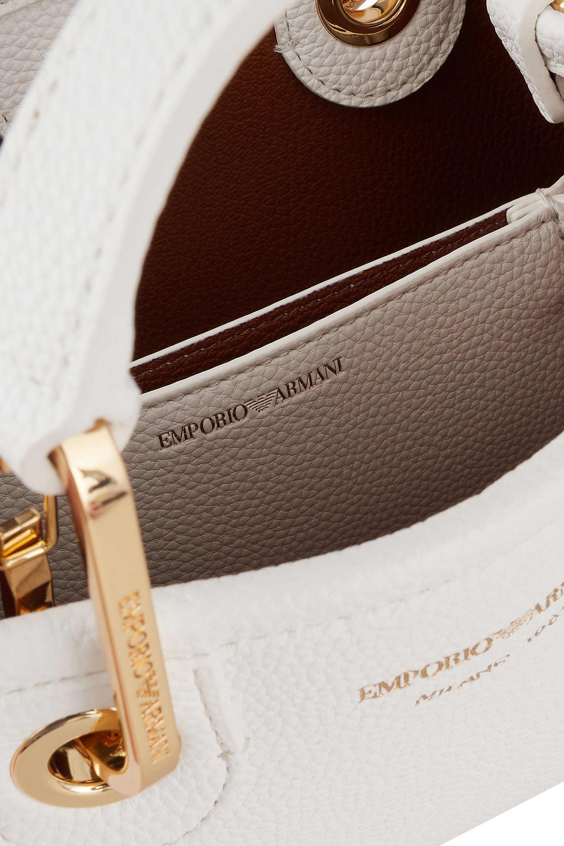 حقيبة يد ماي إي أي صغيرة بطبعة جلد غزال