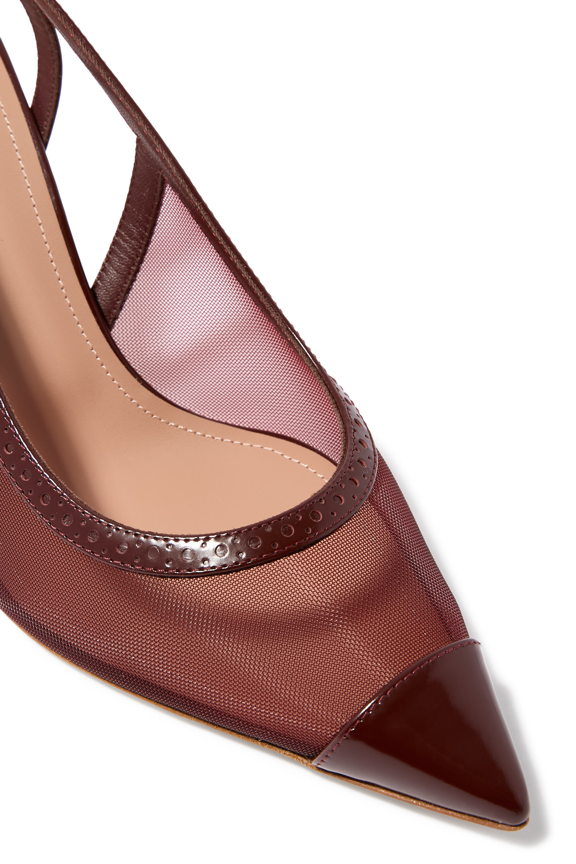 حذاء كلاسيكي أوبري 70 بسير خلفي قماش شبكي